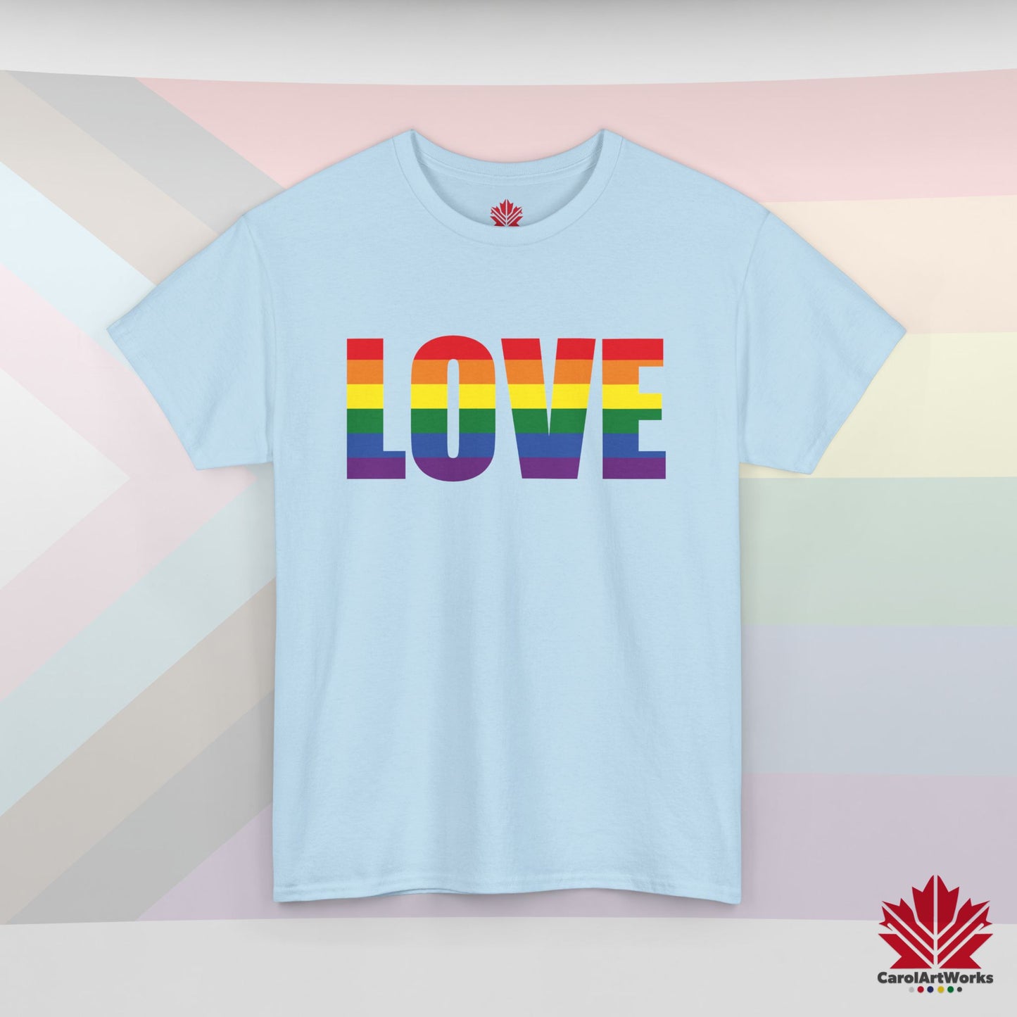 LOVE – Pride Toronto T-Shirt – Classic Comfort – Unisex Fit – Bold Statement