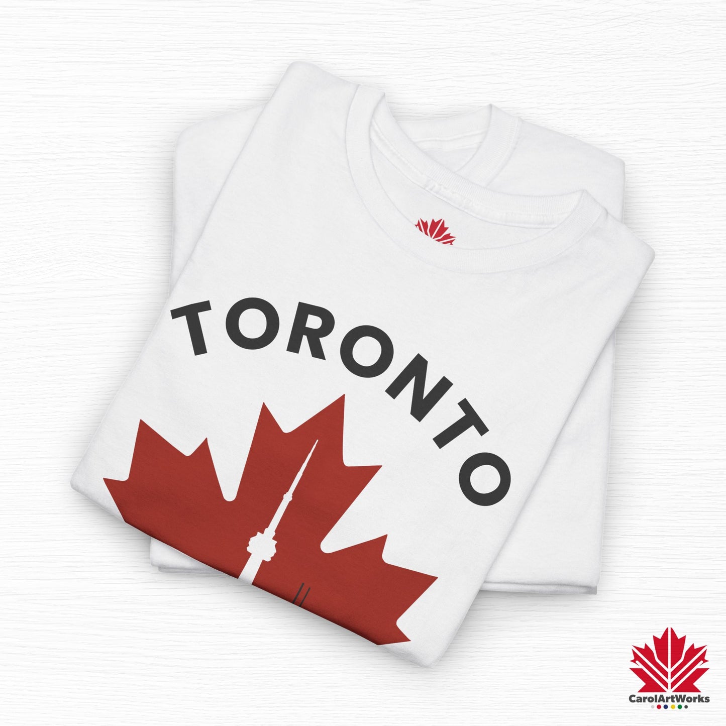 Toronto Leafline Cotton Tee for Urban Pride Vibes