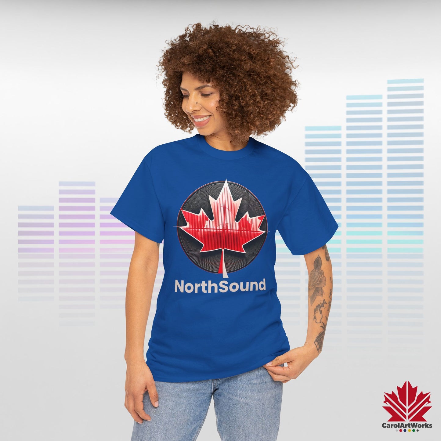 "NorthSound" Unisex Cotton Tee - Wear the Sound of Canada