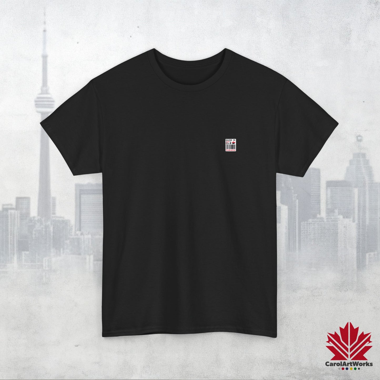 “Made in Canada” Unisex Cotton Tee – Canadian Pride T-Shirt