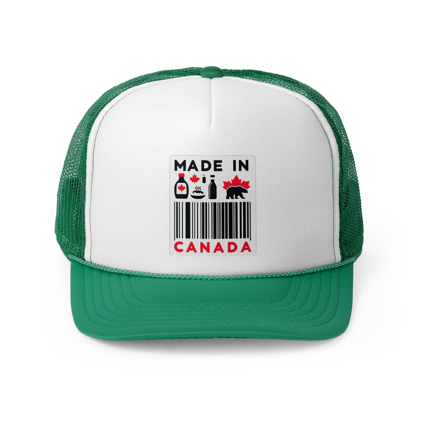 “Made in Canada” Canadian Pride Trucker Cap – Perfect for Outdoors and Celebrations