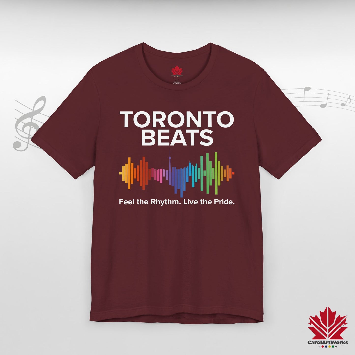 T-shirt premium Toronto Beats – Fort. Fier. Ambiance toute la journée.