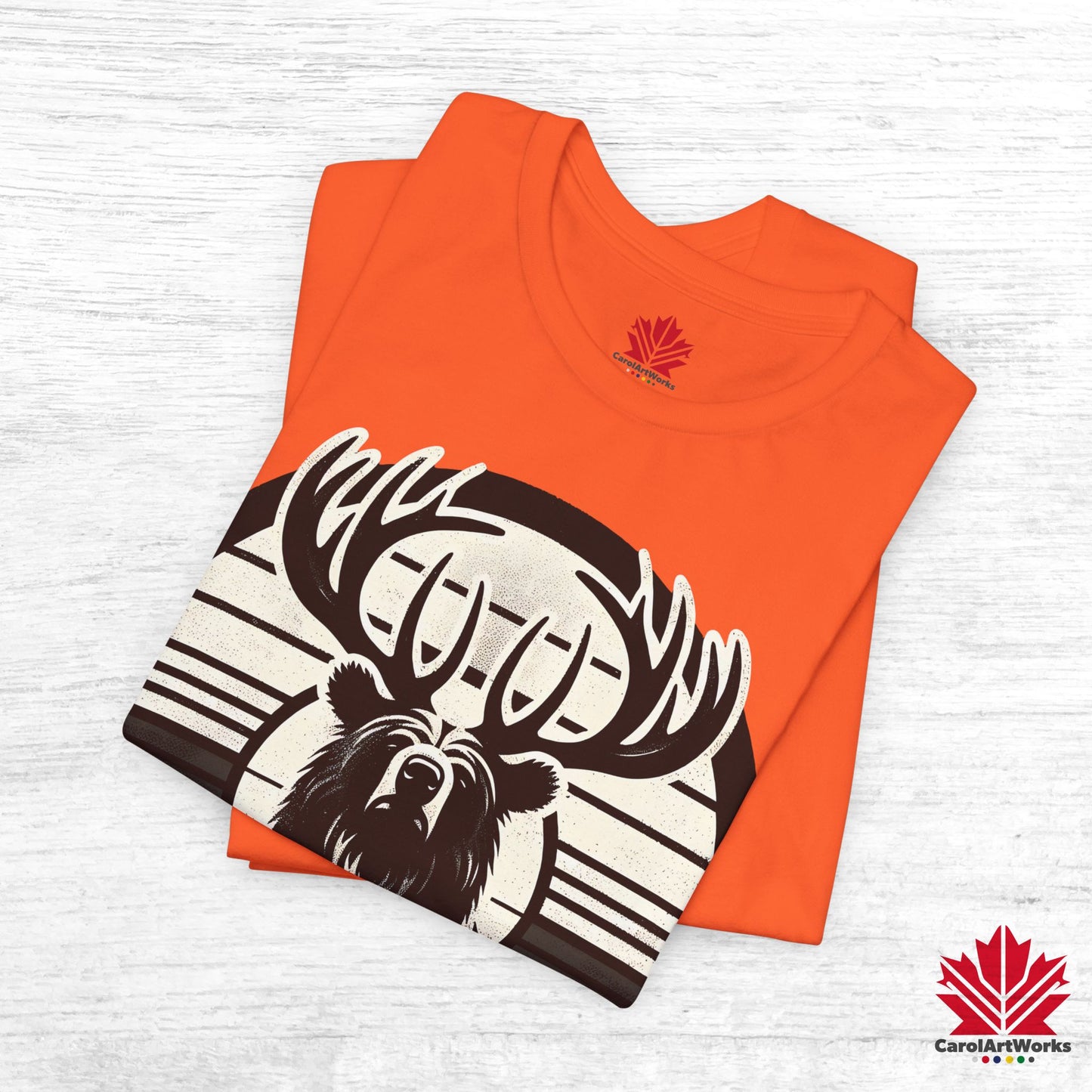 “Wild & Free” Unisex Short Sleeve Tee – Nature Inspired Graphic T-Shirt