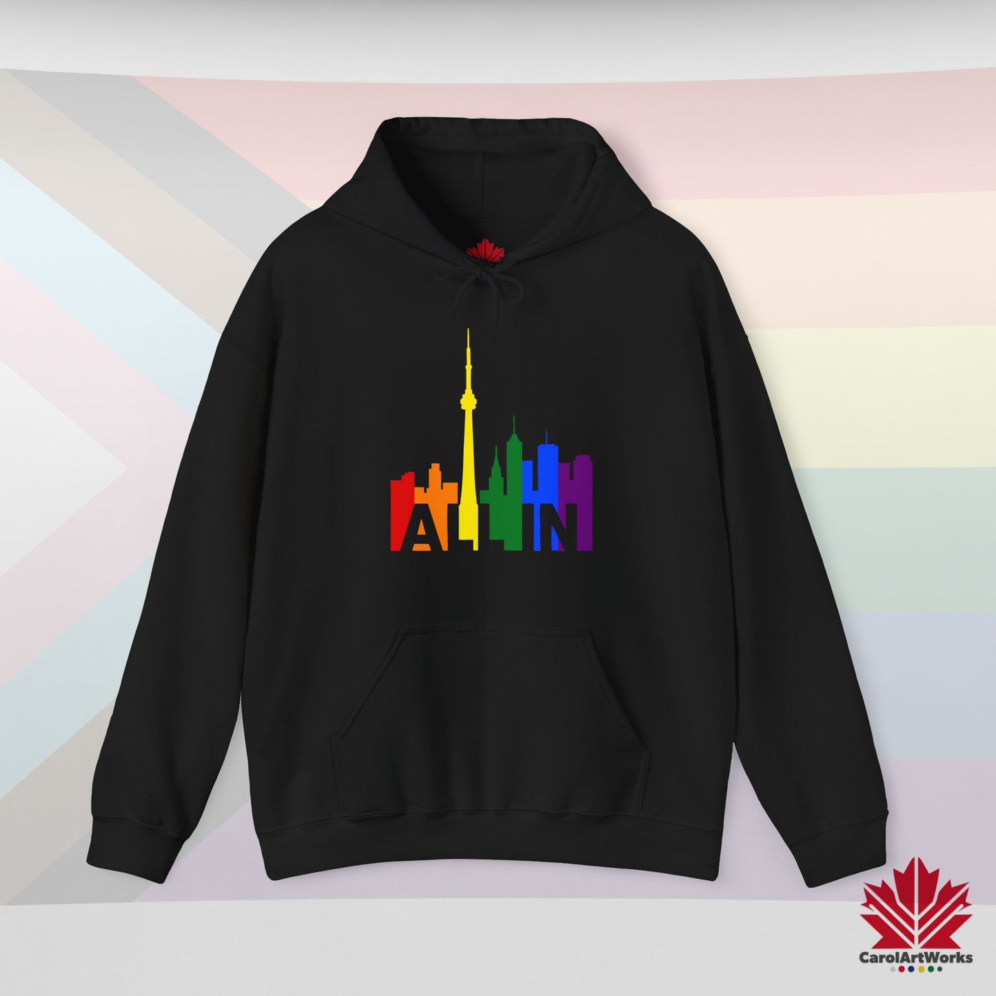 ALL IN - Sweat à capuche Pride chaud et confortable