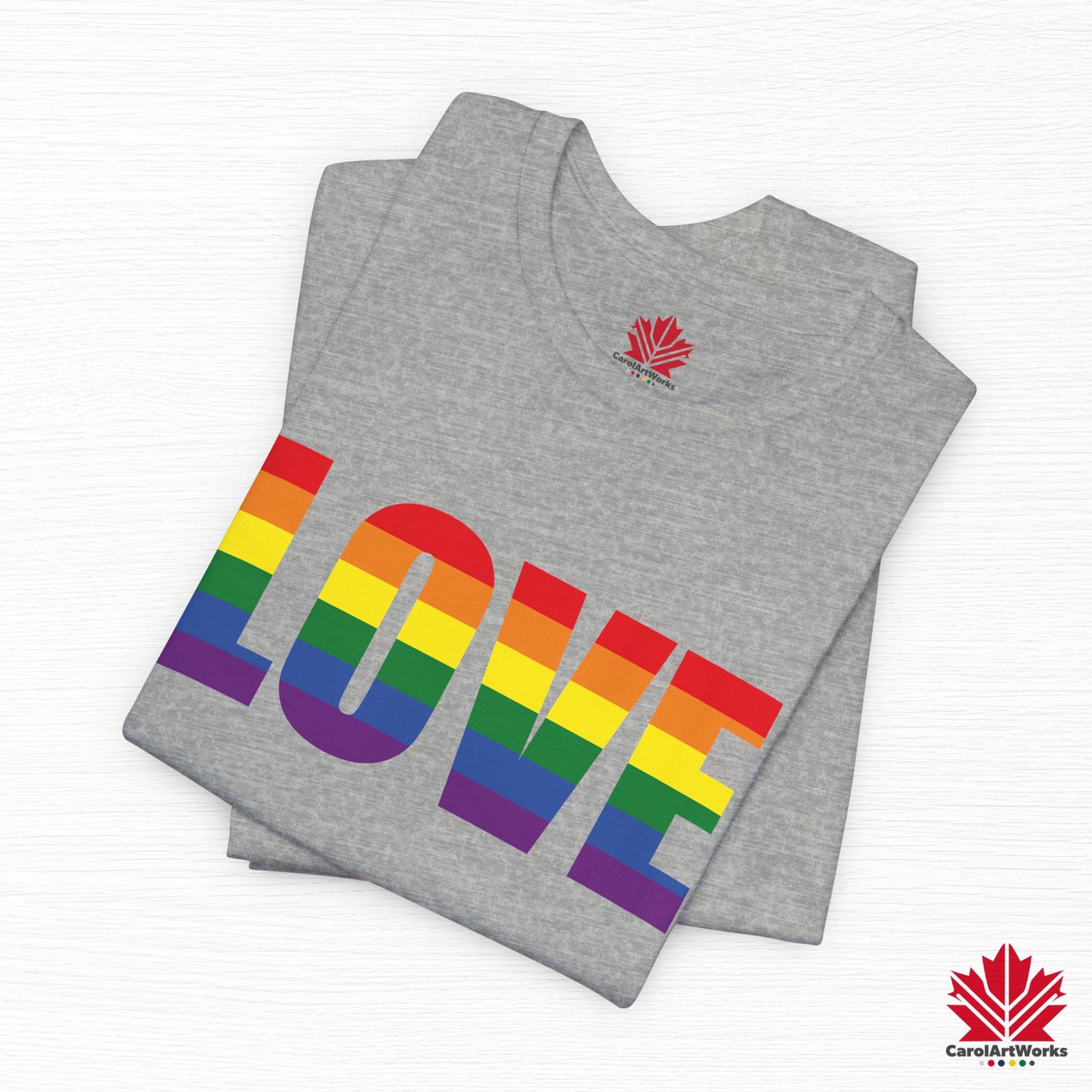 LOVE – Pride Toronto T-Shirt – Premium Quality – Unisex Fit – Bold Message