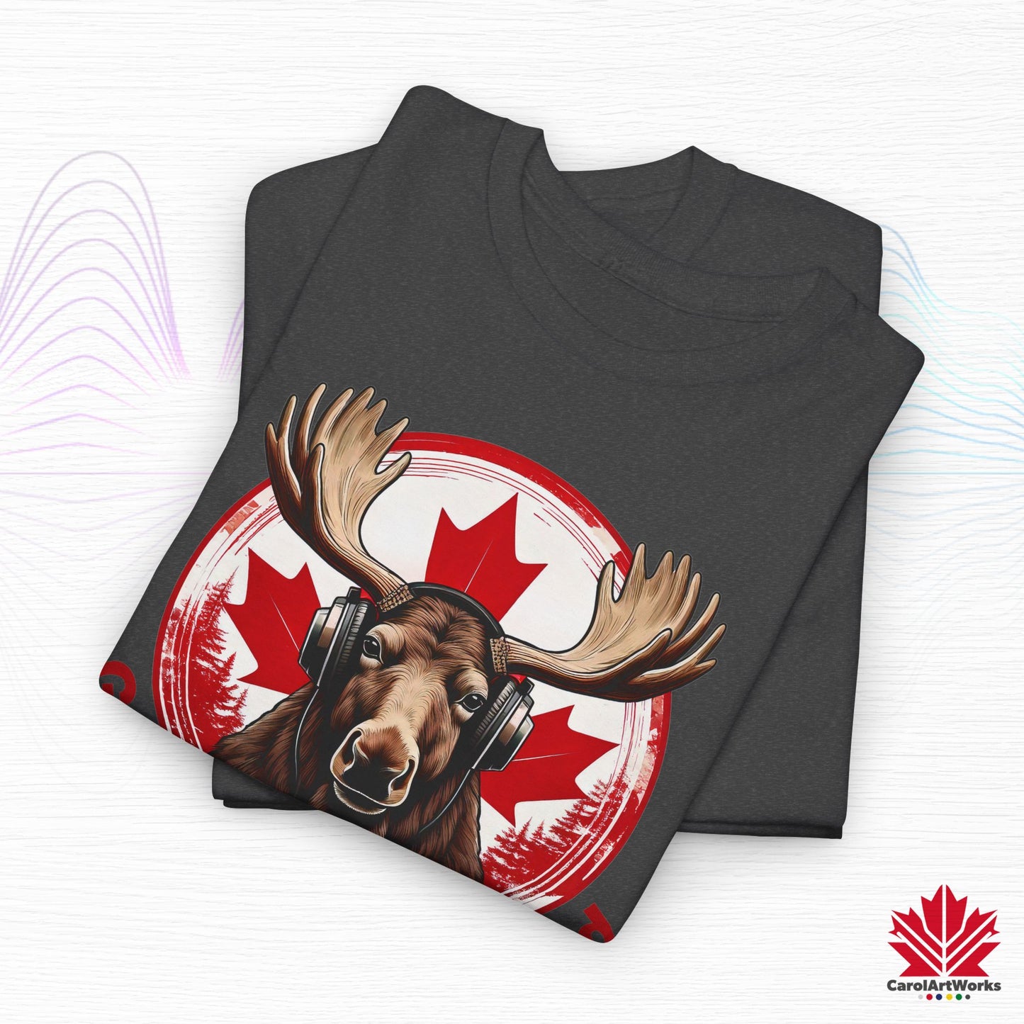 "Great North Sound" True North Sound Moose Tee