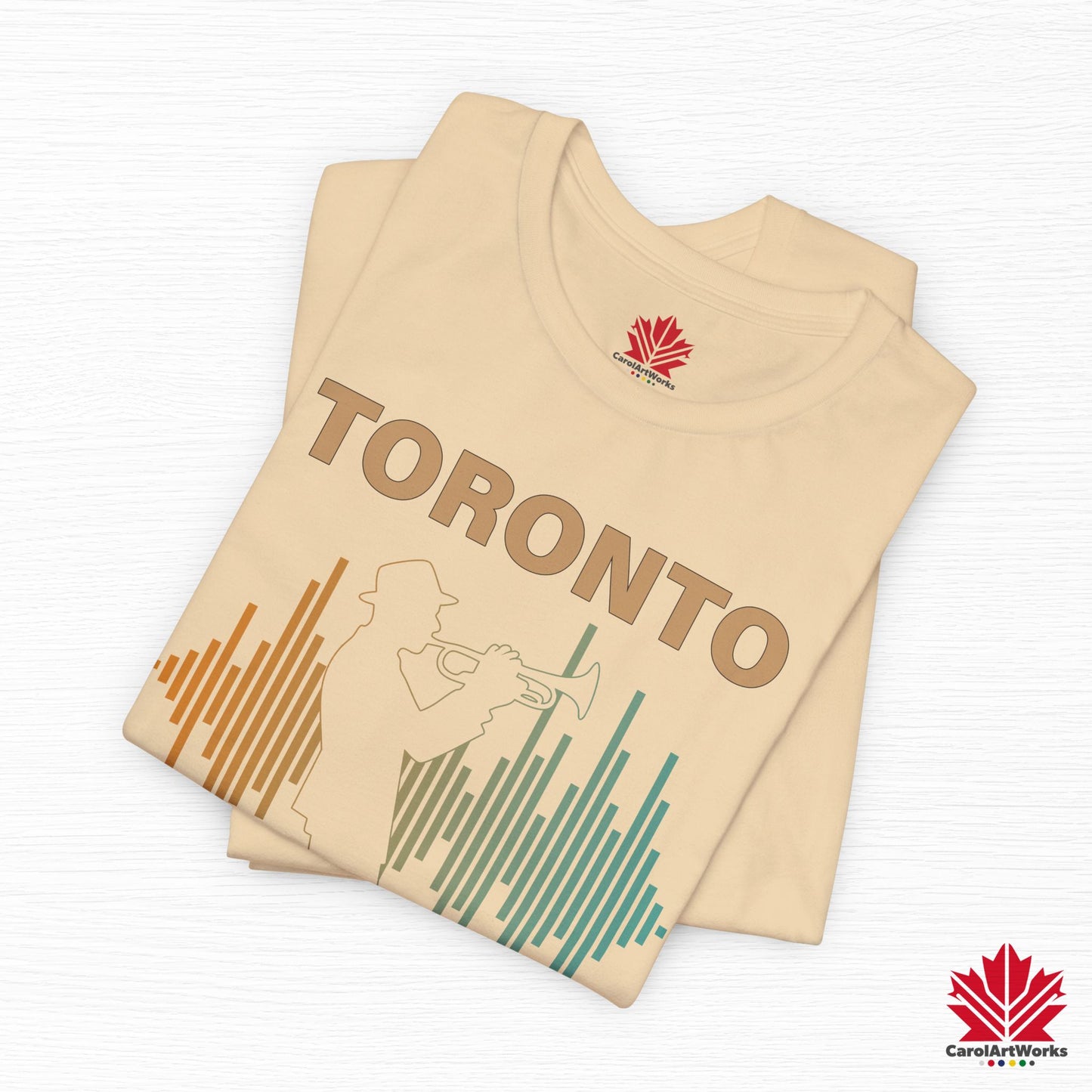 T-shirt Toronto Soundwaves Premium – Pour les mélomanes et les soirées citadines