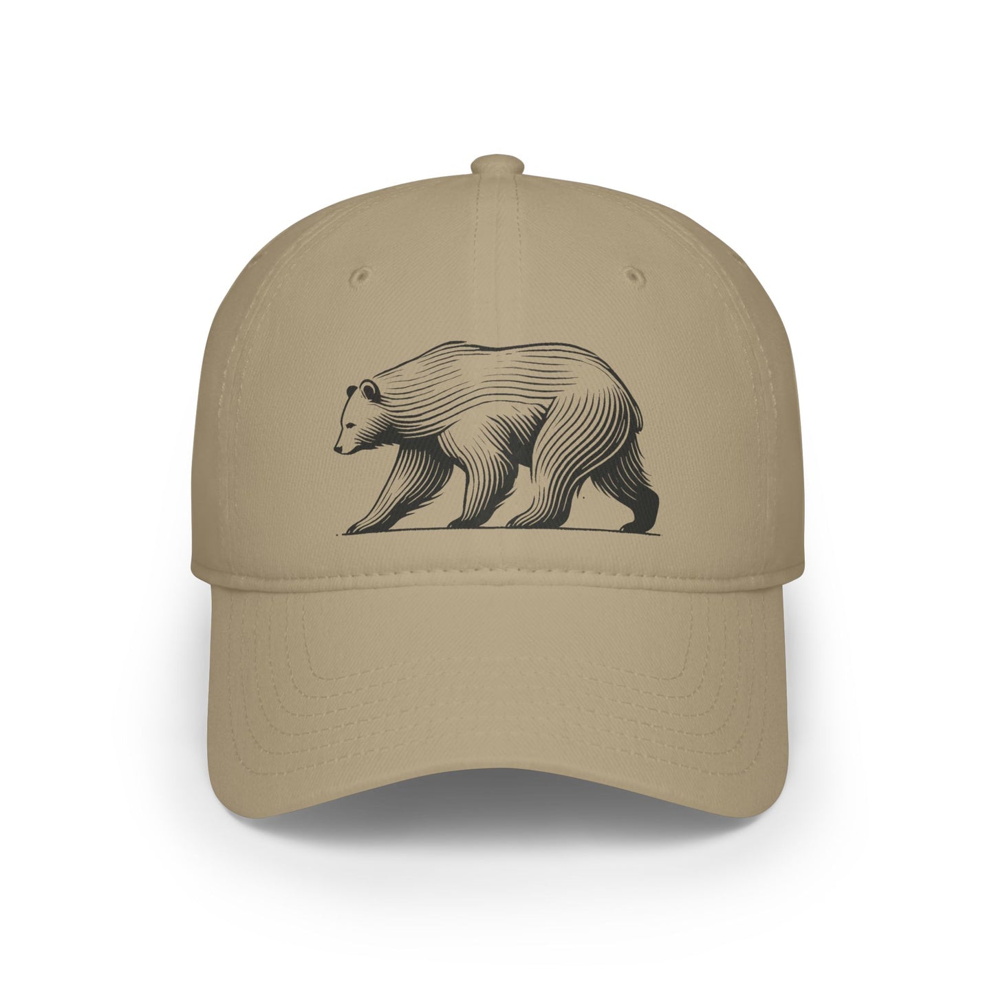 scandinavian minimalistic BEAR Design Baseball Cap – Casual Outdoor Style