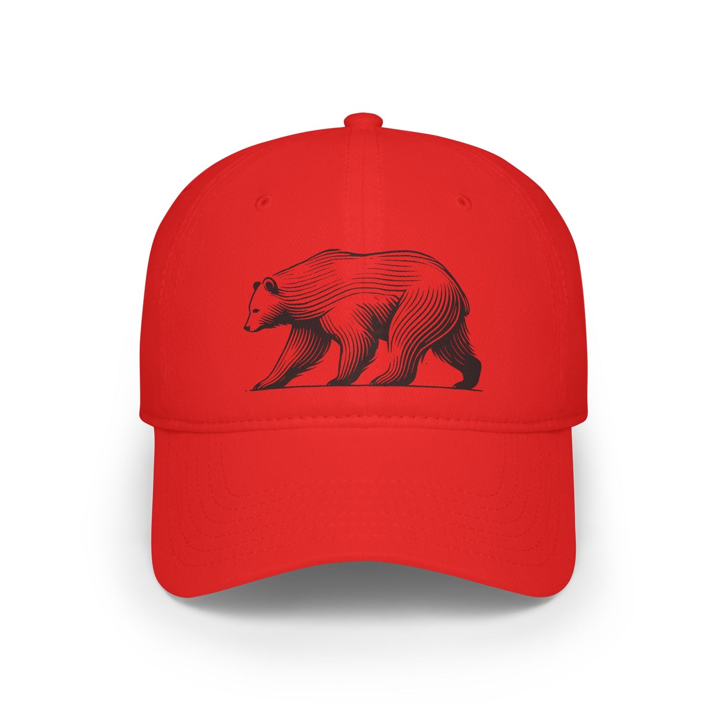 scandinavian minimalistic BEAR Design Baseball Cap – Casual Outdoor Style