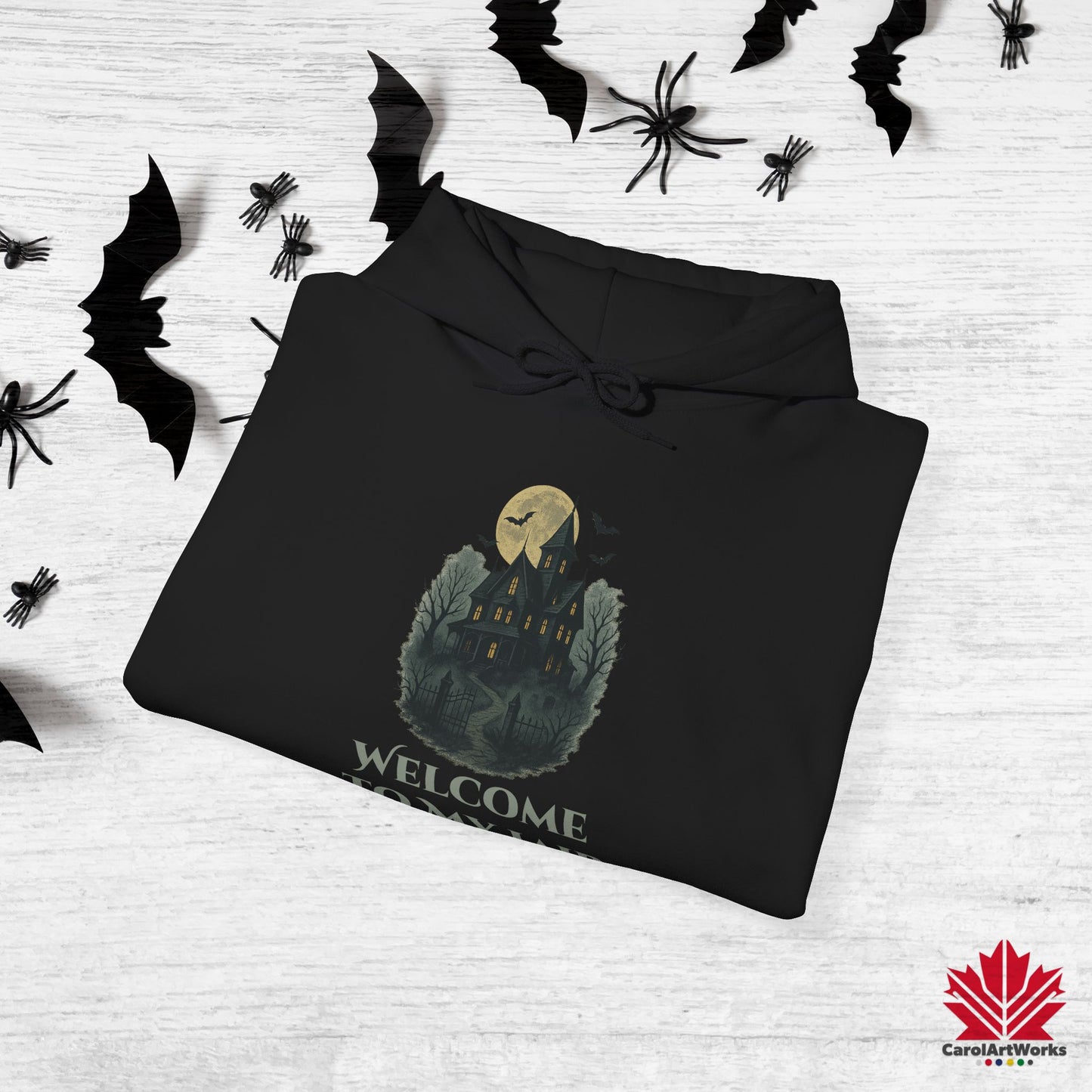 Welcome To My Lair – Halloween Hoodie | Witchy Haunted House Vibes