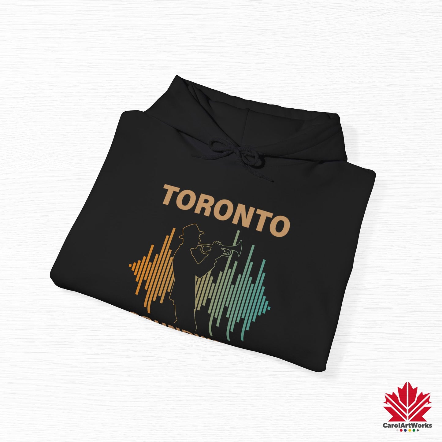 Sweat à capuche Toronto Soundwaves – Enveloppé de son et de confort
