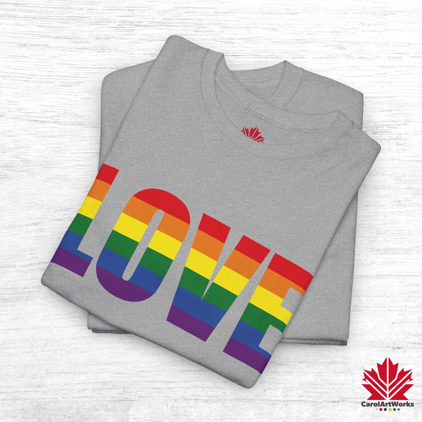 LOVE – Pride Toronto T-Shirt – Classic Comfort – Unisex Fit – Bold Statement