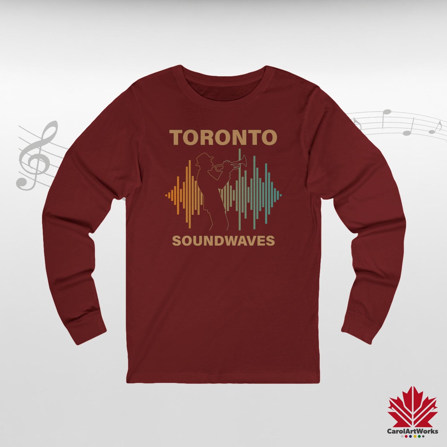 Toronto Soundwaves Longsleeve – Rythme urbain, toutes saisons