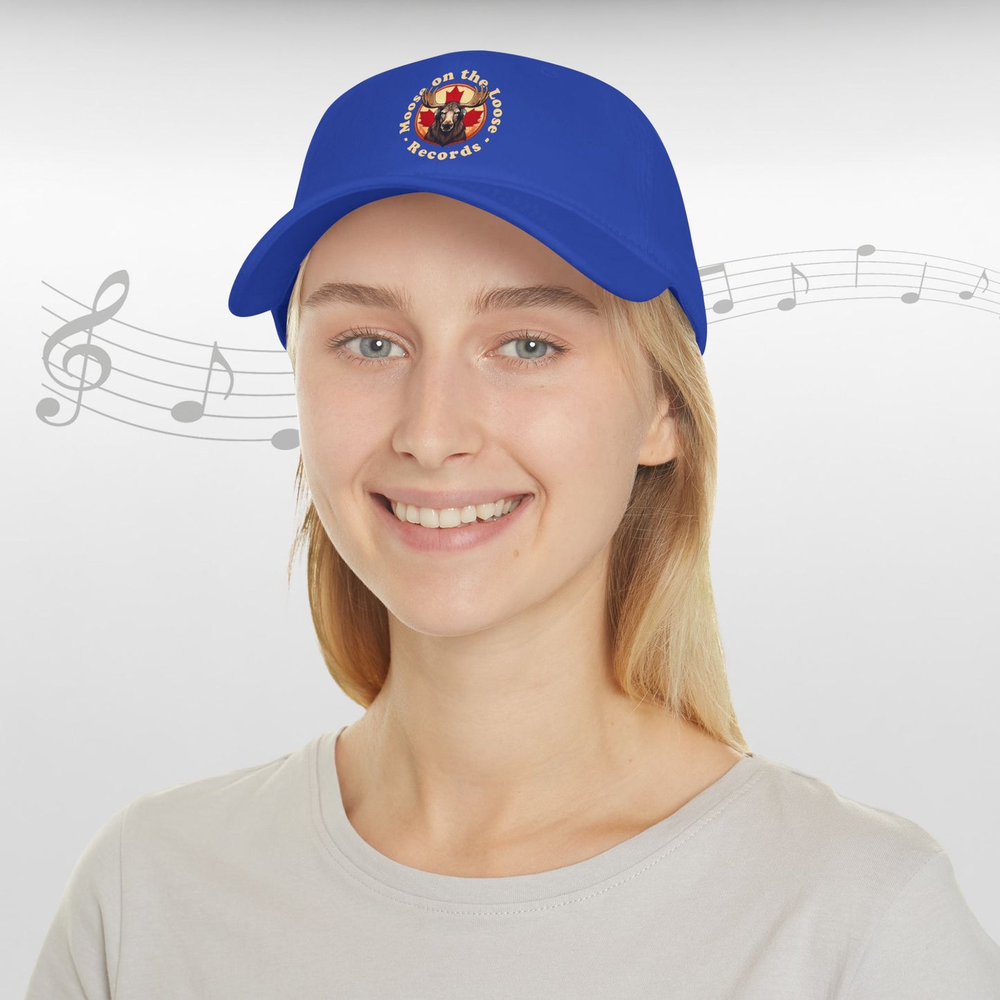 Casquette de baseball « Moose on the Loose Records » : le cadeau idéal pour les mélomanes
