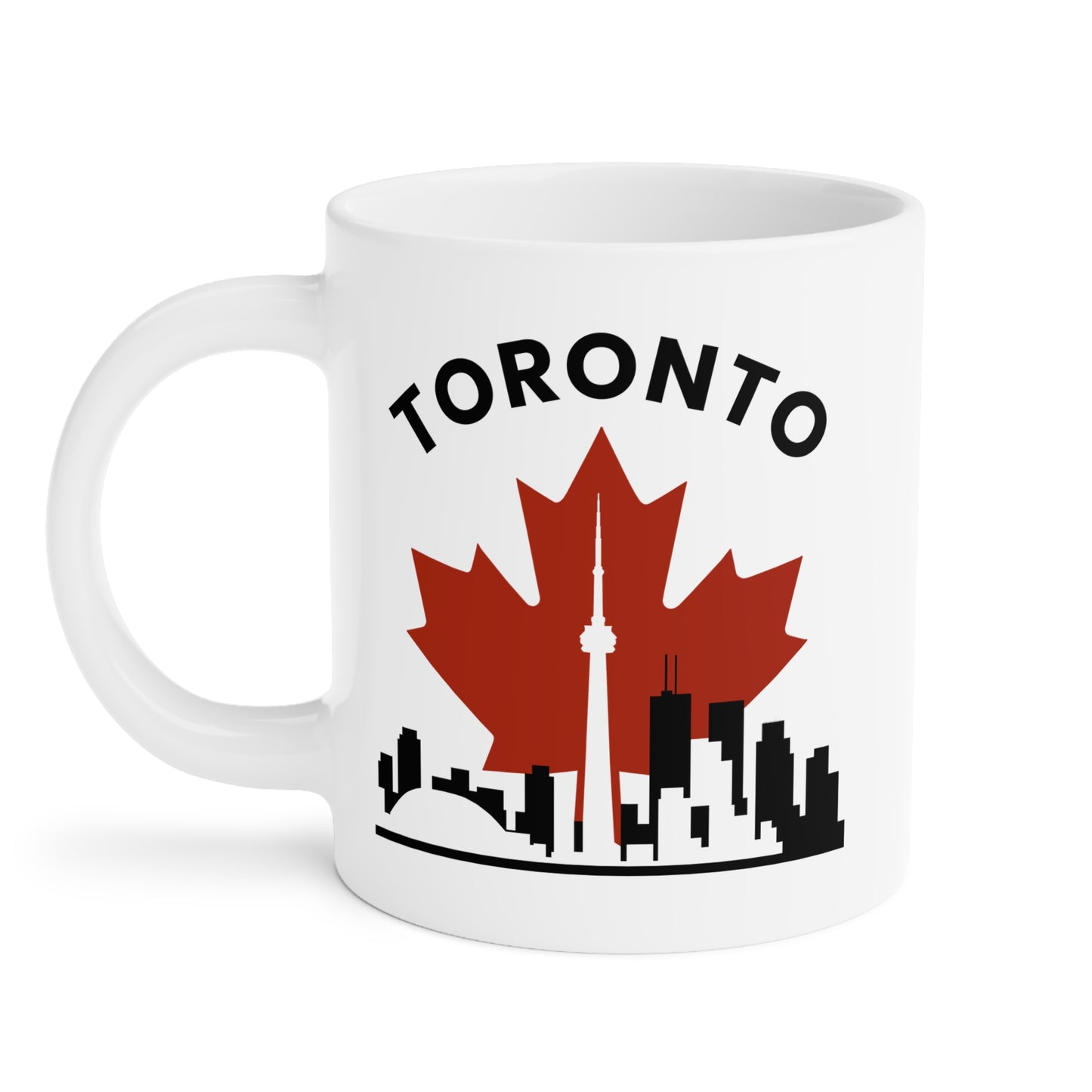 Tasse en céramique Toronto Leafline pour une ambiance matinale à l'érable