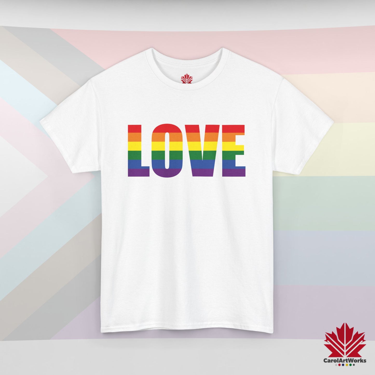 LOVE – Pride Toronto T-Shirt – Classic Comfort – Unisex Fit – Bold Statement
