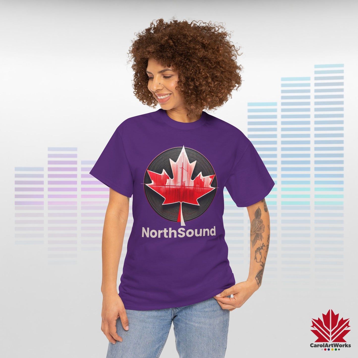 "NorthSound" Unisex Cotton Tee - Wear the Sound of Canada