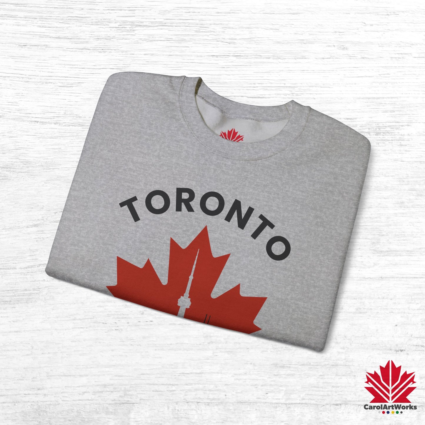 Pull ras du cou confortable Toronto Leafline pour les légendes locales