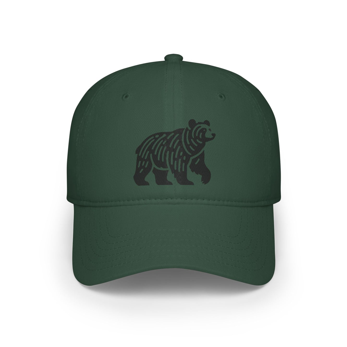 scandinavian minimalistic BEAR Design Baseball Cap – Casual Outdoor Style
