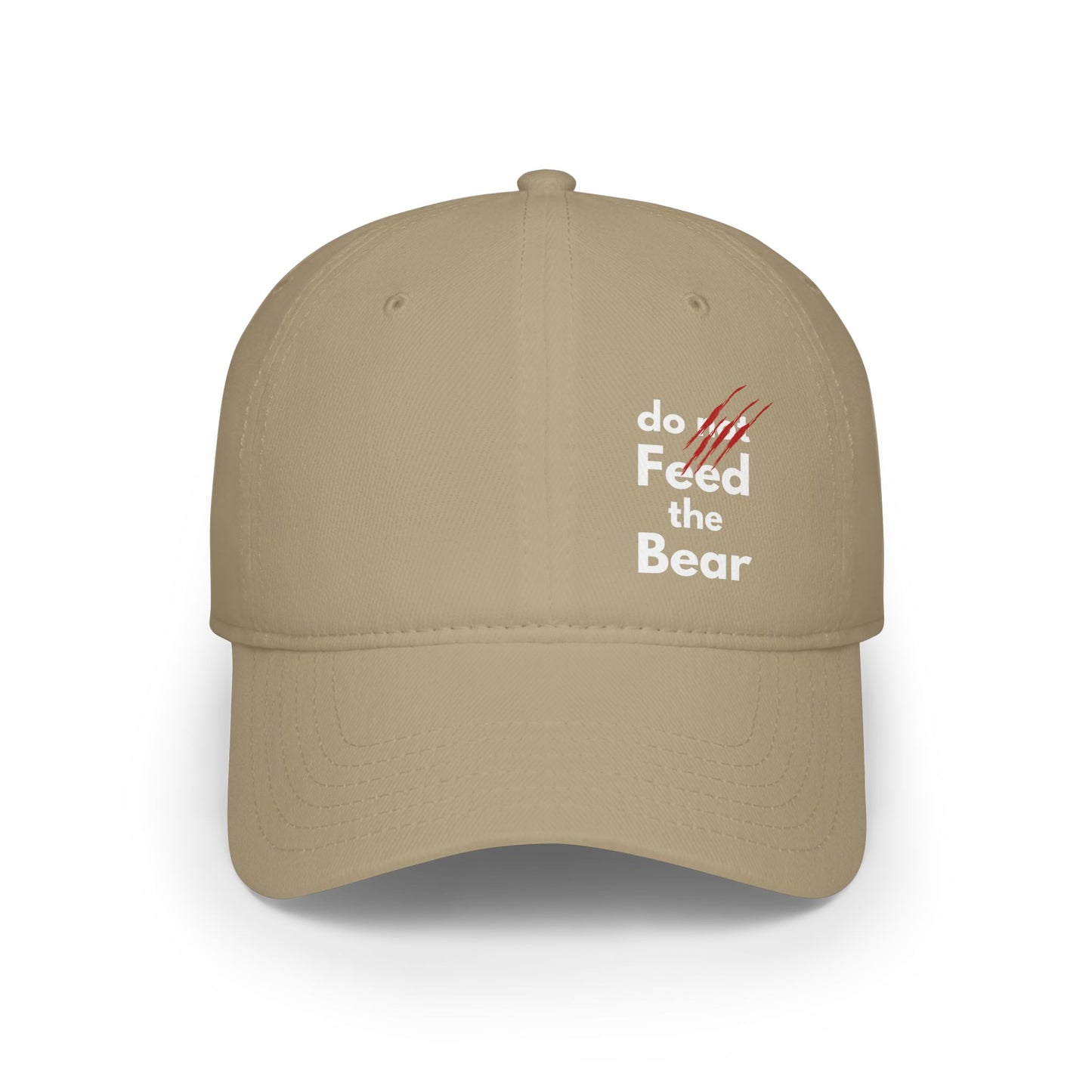 Casquette de baseball humoristique « Ne nourrissez pas l'ours » – Parfaite pour toutes les saisons