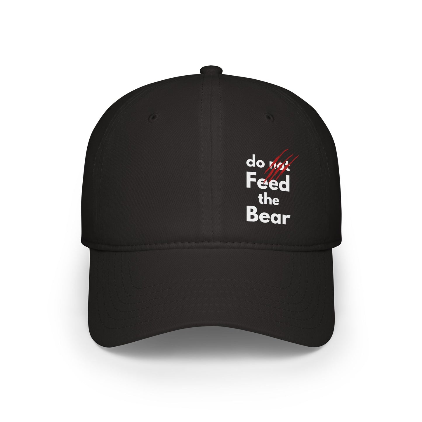 Casquette de baseball humoristique « Ne nourrissez pas l'ours » – Parfaite pour toutes les saisons