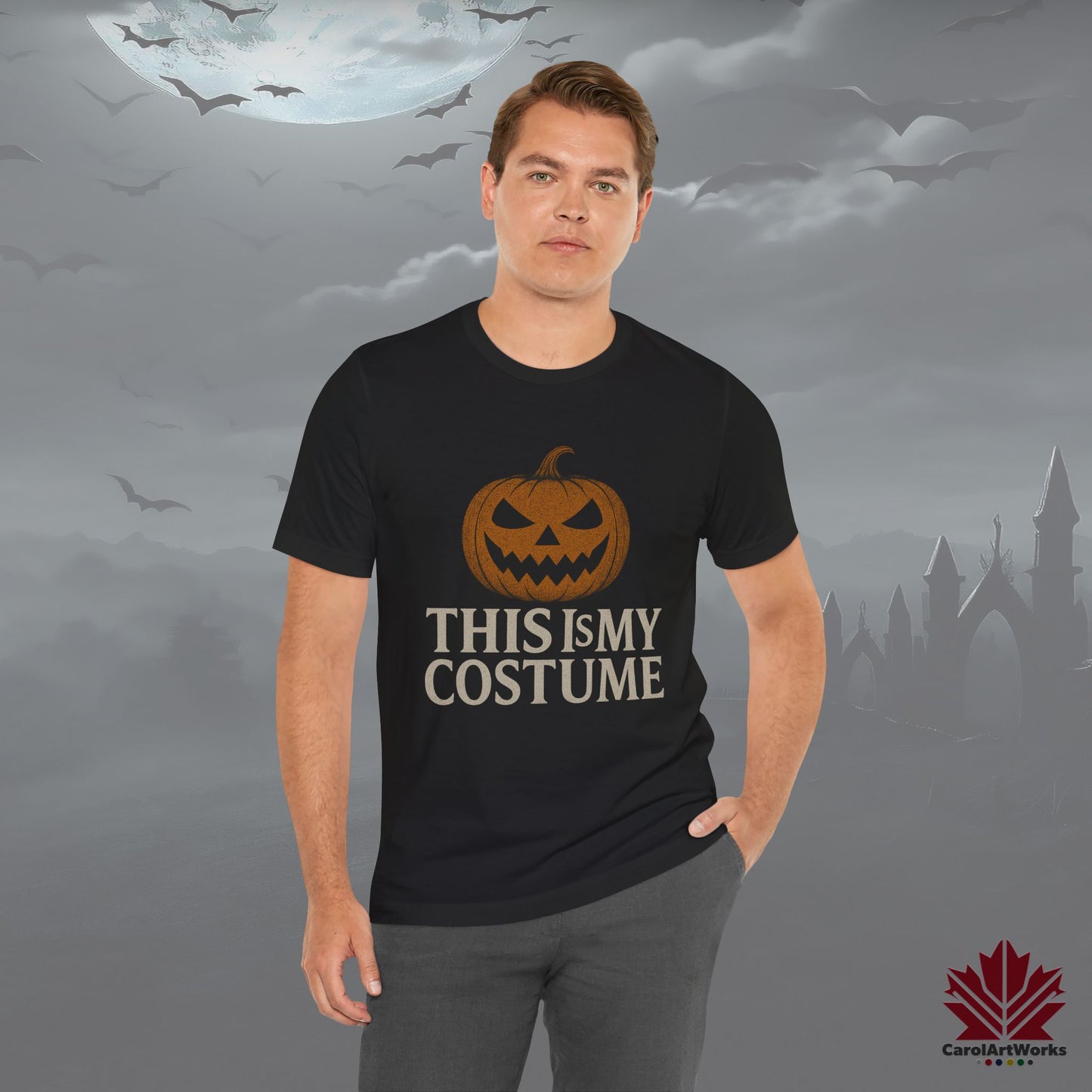 This Is My Costume – Unisex Halloween T-Shirt for Costume Haters