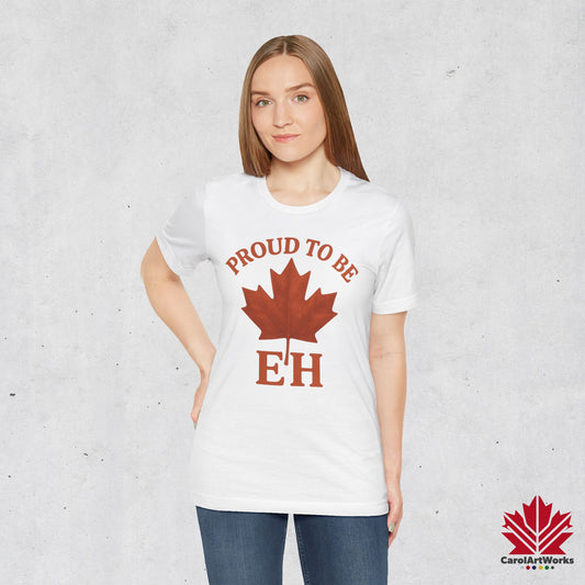 Proud to be EH – Premium Pride Tee for True North Vibes