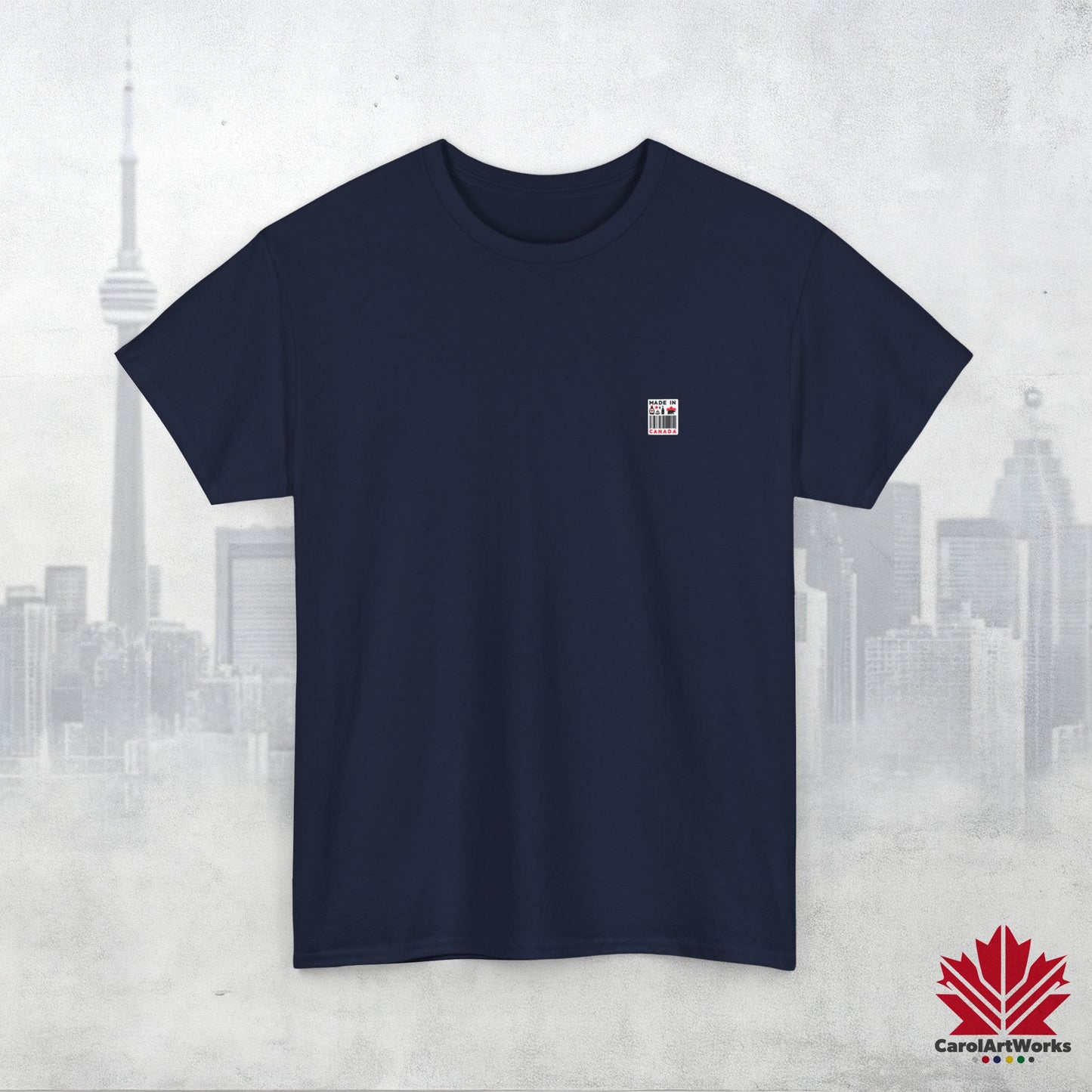 “Made in Canada” Unisex Cotton Tee – Canadian Pride T-Shirt