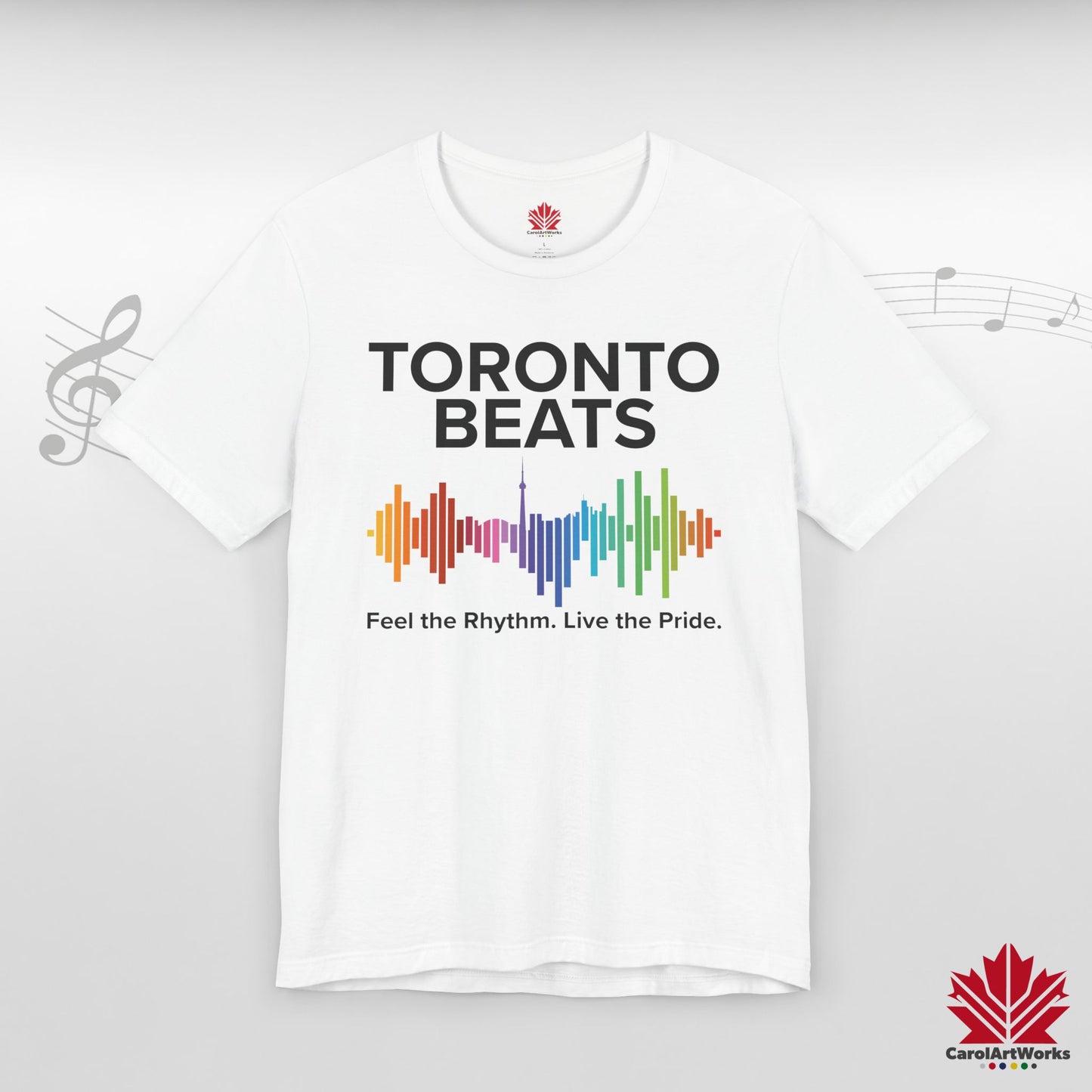 T-shirt premium Toronto Beats – Fort. Fier. Ambiance toute la journée.