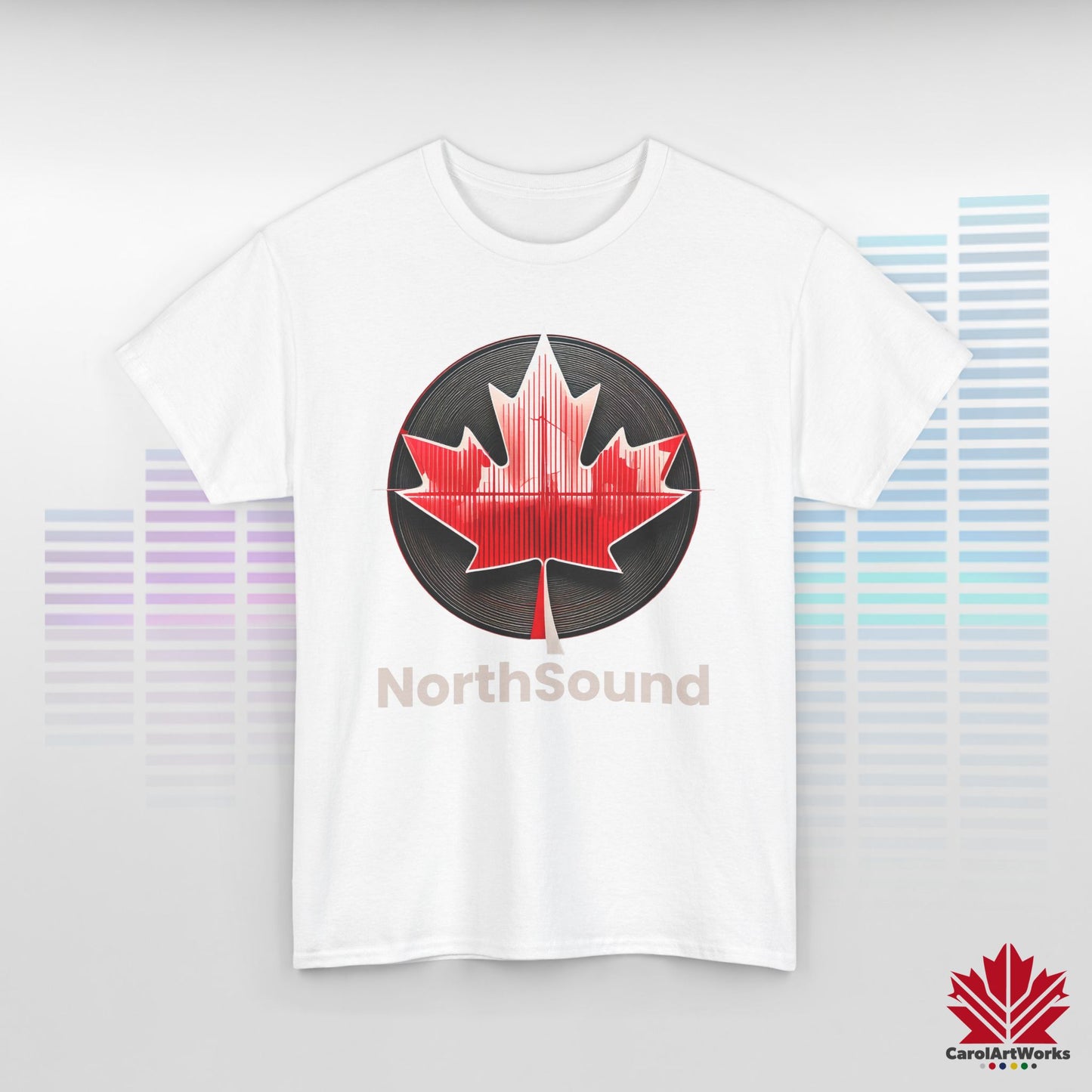 "NorthSound" Unisex Cotton Tee - Wear the Sound of Canada