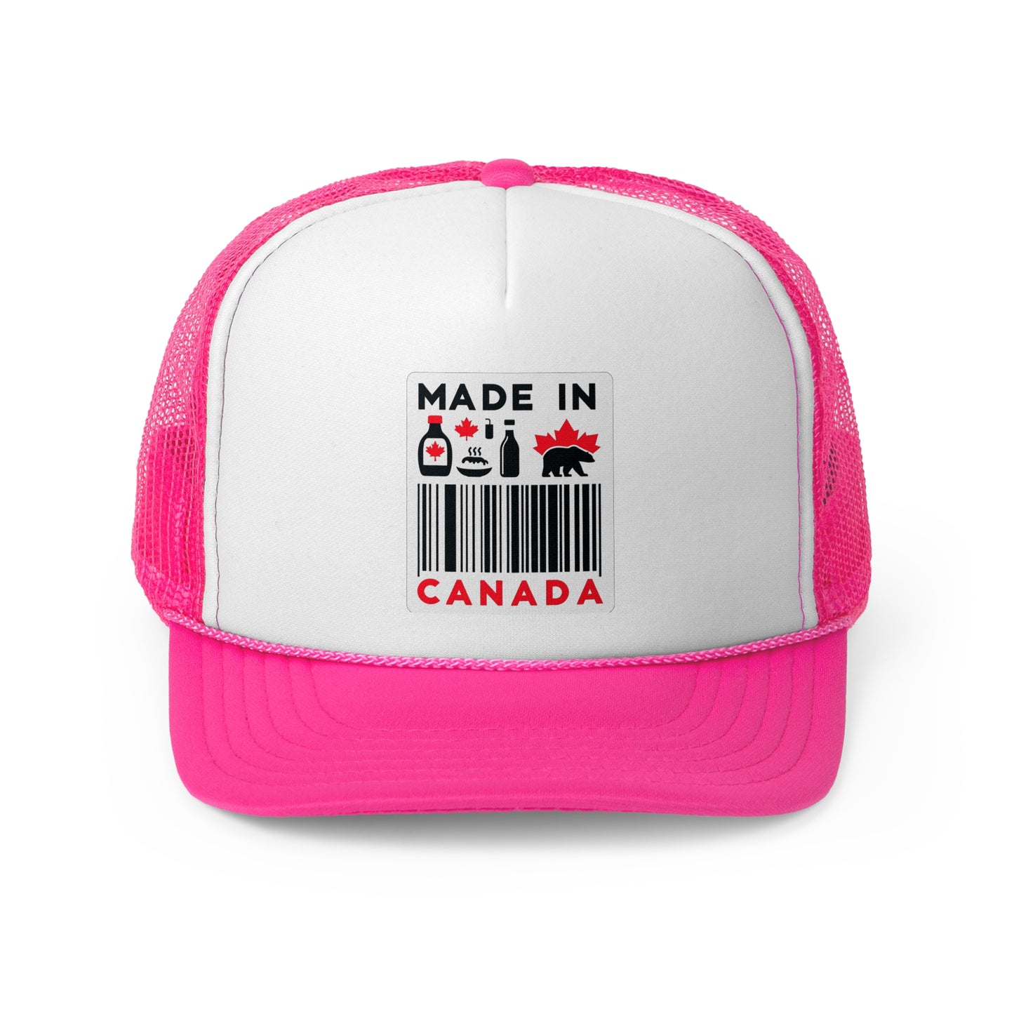 “Made in Canada” Canadian Pride Trucker Cap – Perfect for Outdoors and Celebrations