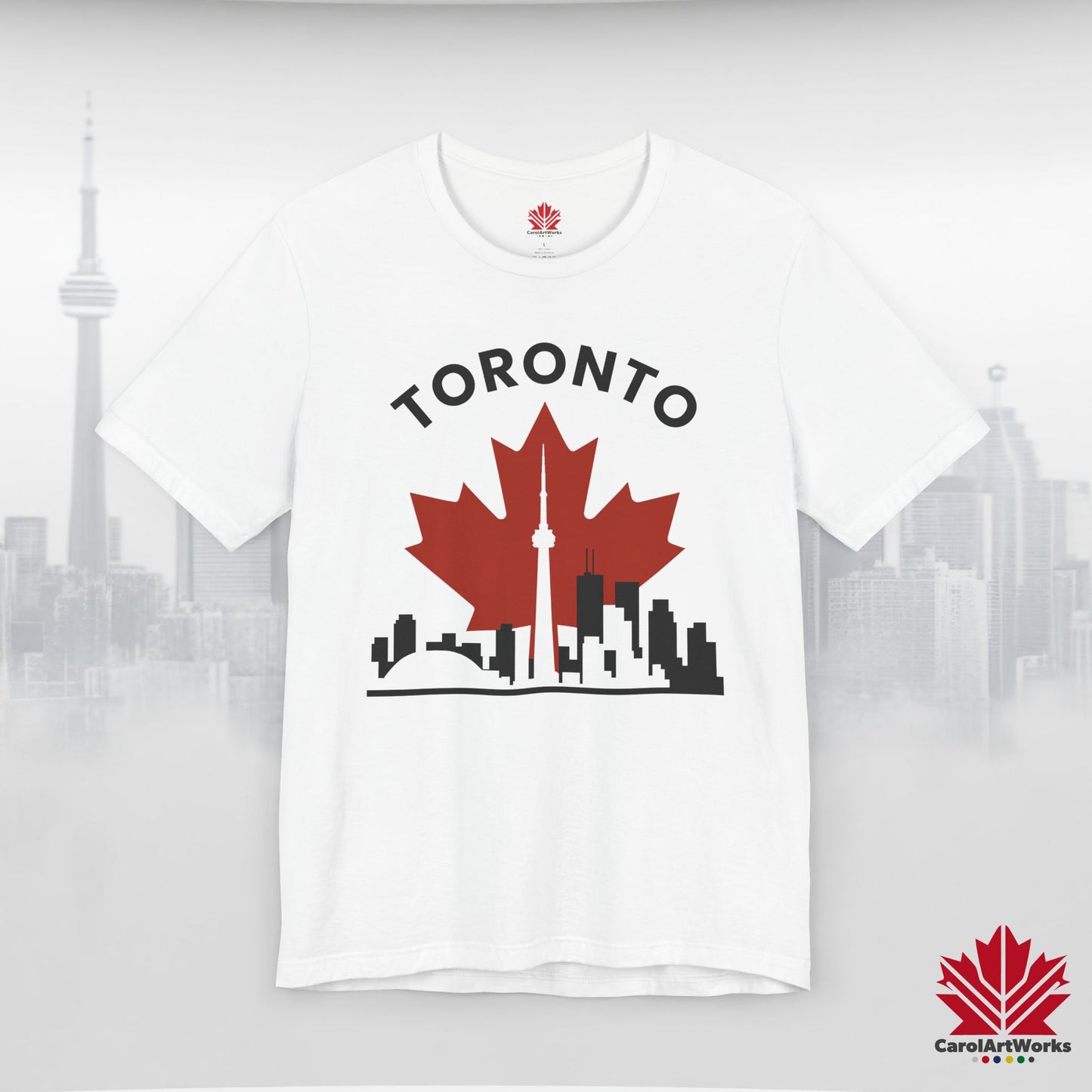 T-shirt Toronto Leafline Premium pour une allure canadienne décontractée