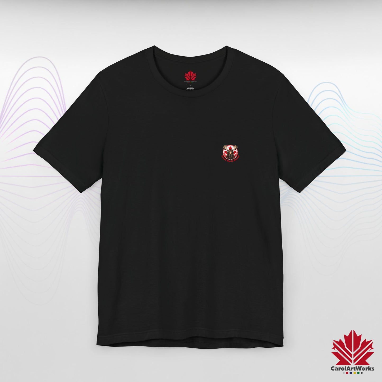 T-shirt unisexe à manches courtes « Great North Sound » True North Sound – Maple Beats and Style