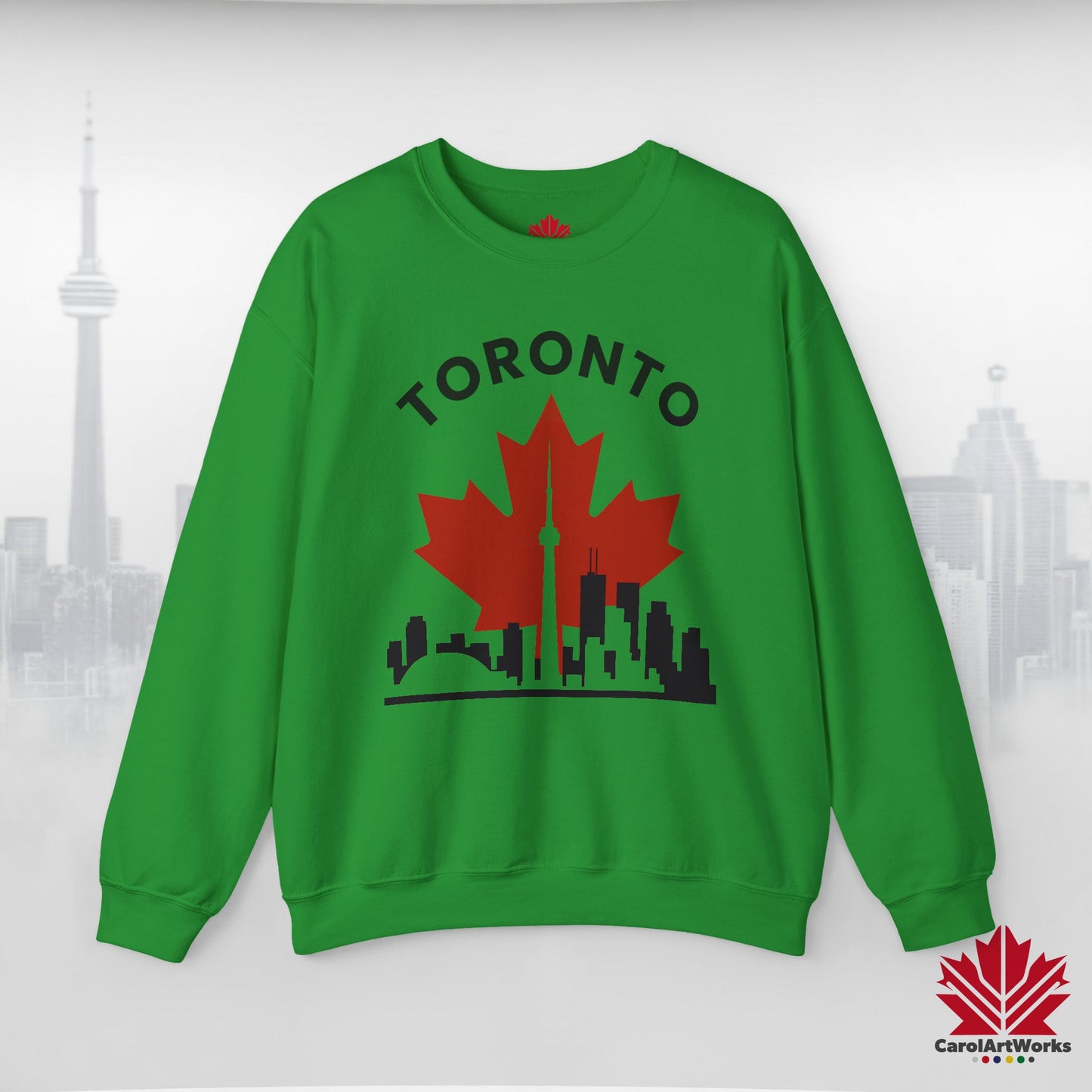 Pull ras du cou confortable Toronto Leafline pour les légendes locales