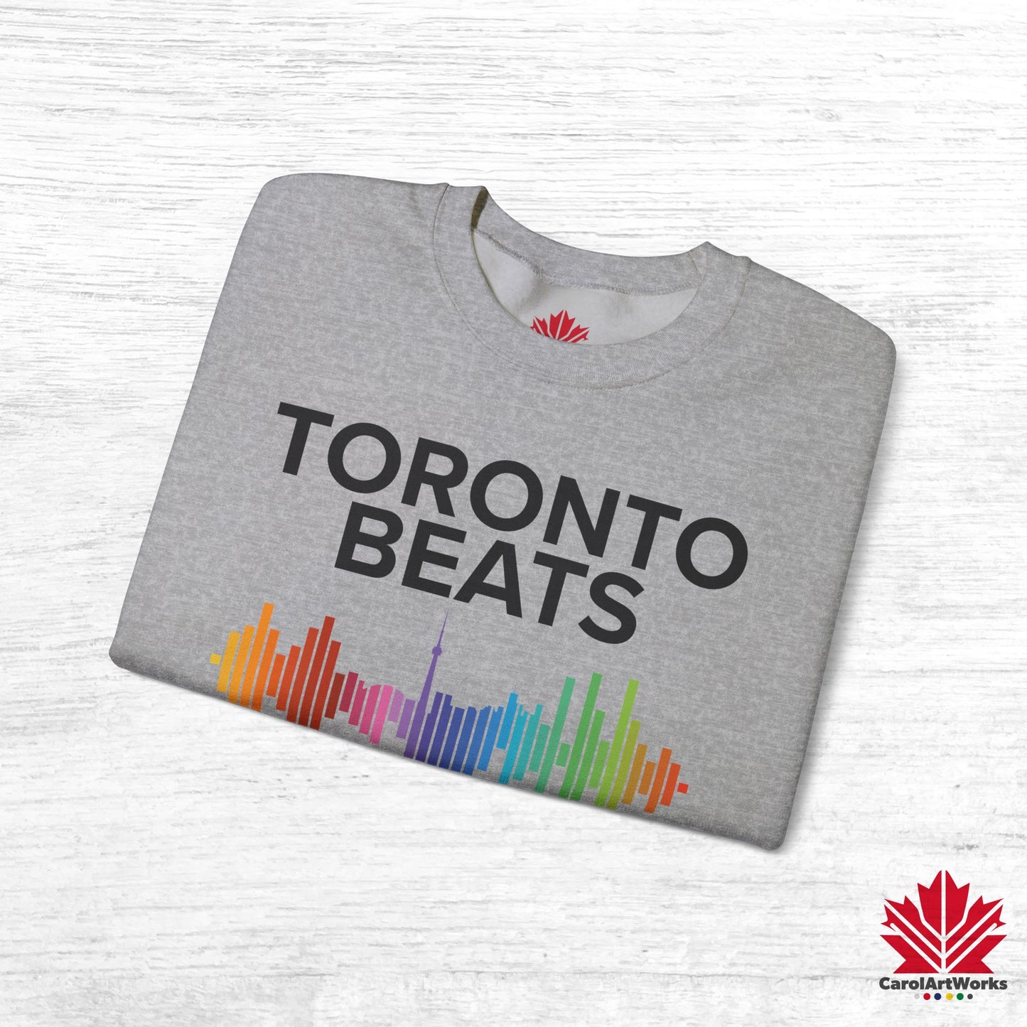 Sweat-shirt Toronto Beats Pride – Journées de détente. Âme chaleureuse.