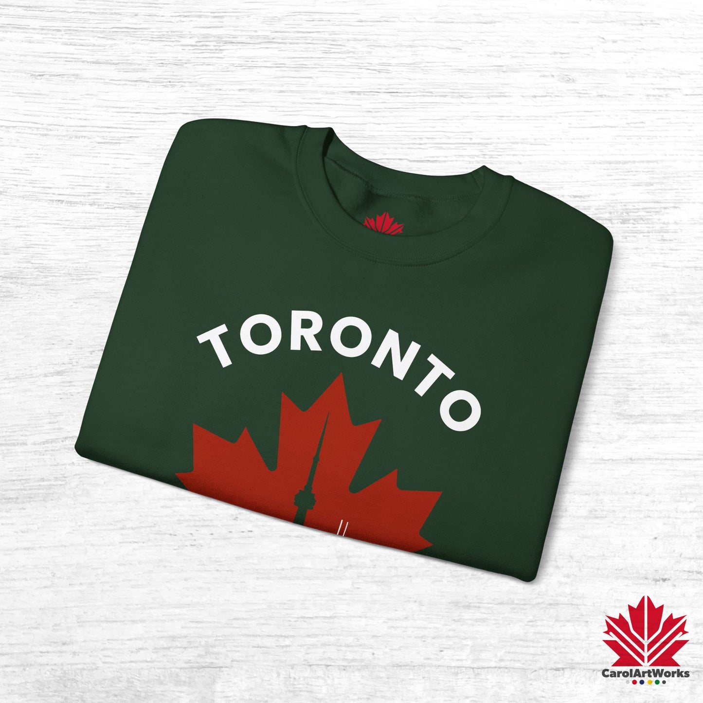 Pull ras du cou confortable Toronto Leafline pour les légendes locales