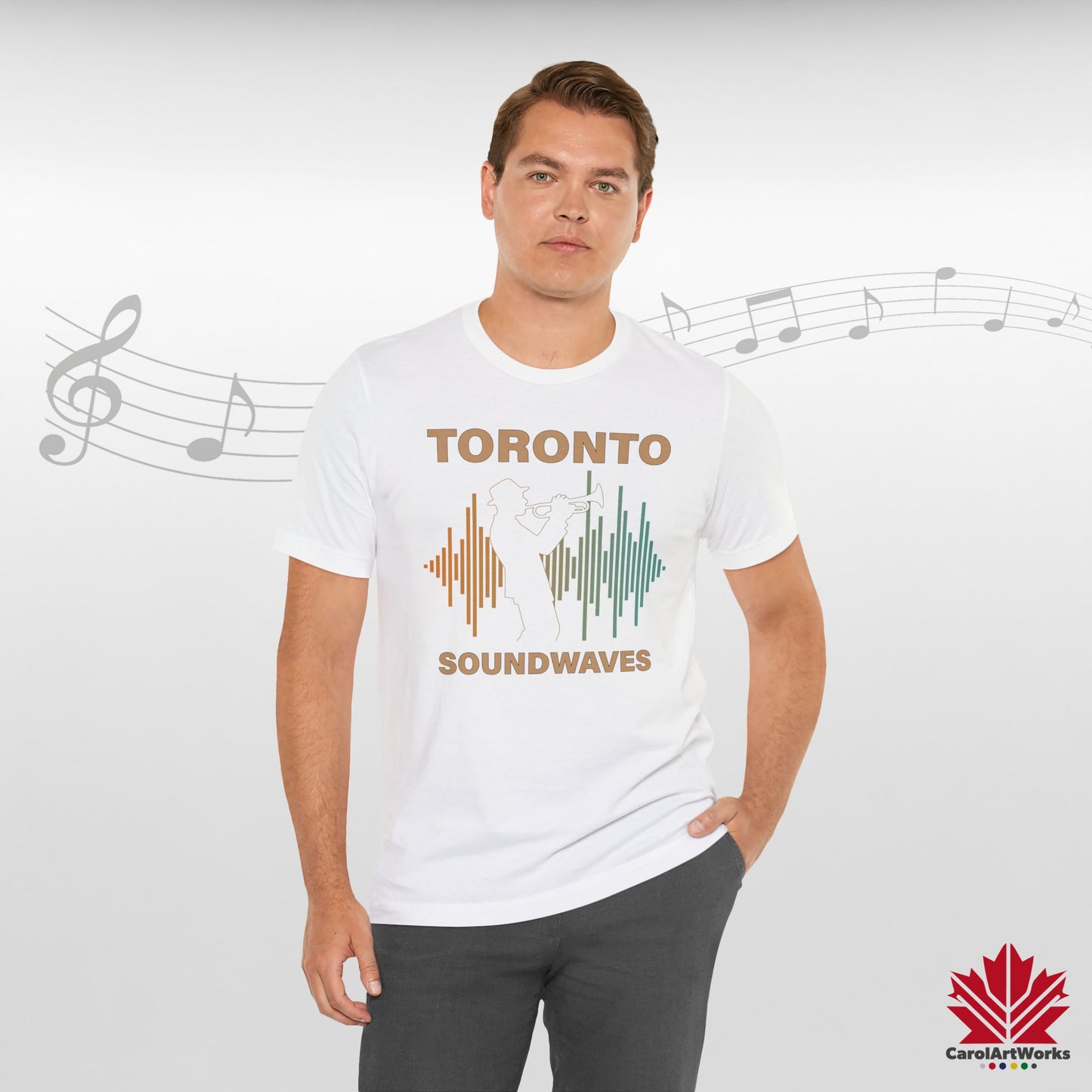 T-shirt Toronto Soundwaves Premium – Pour les mélomanes et les soirées citadines
