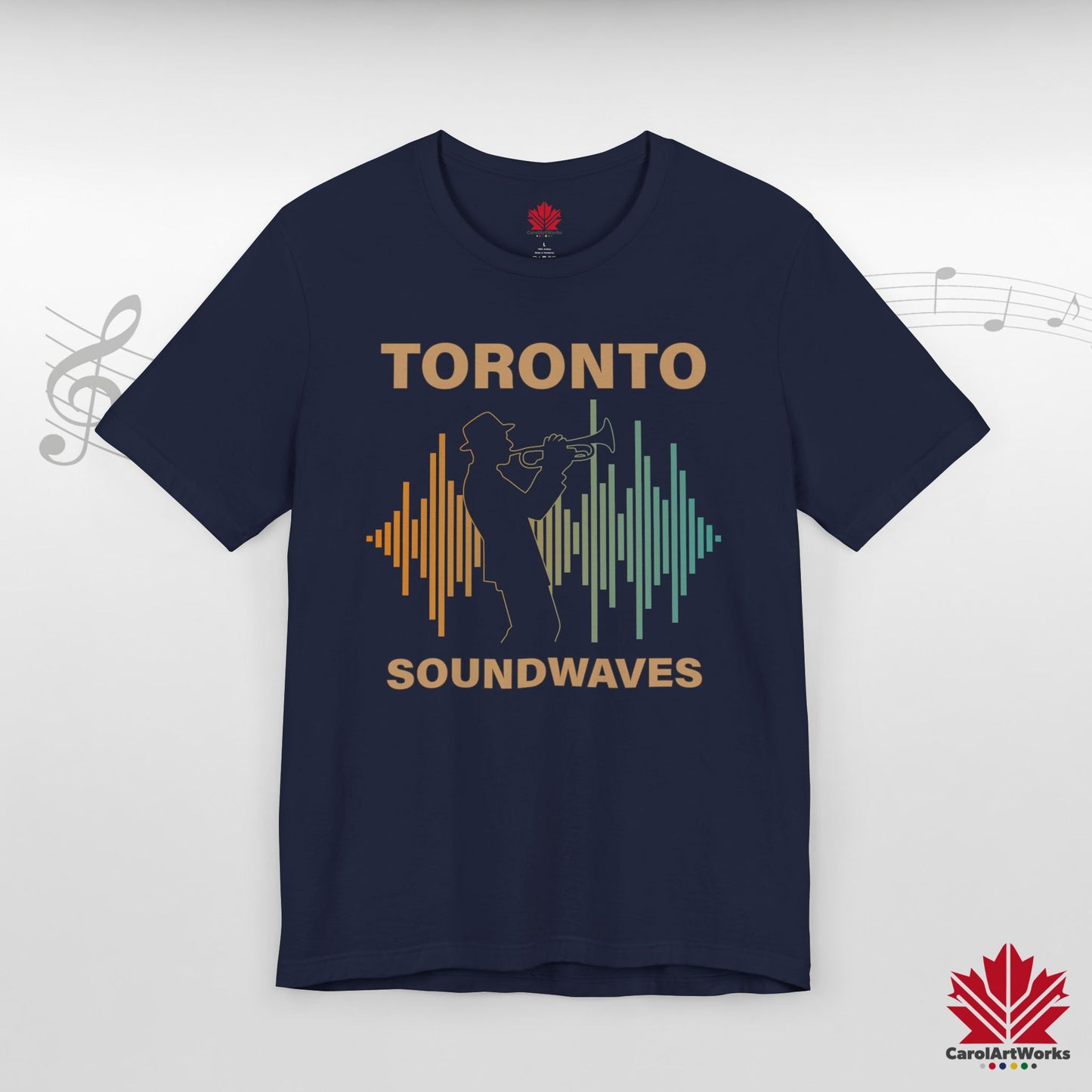 T-shirt Toronto Soundwaves Premium – Pour les mélomanes et les soirées citadines