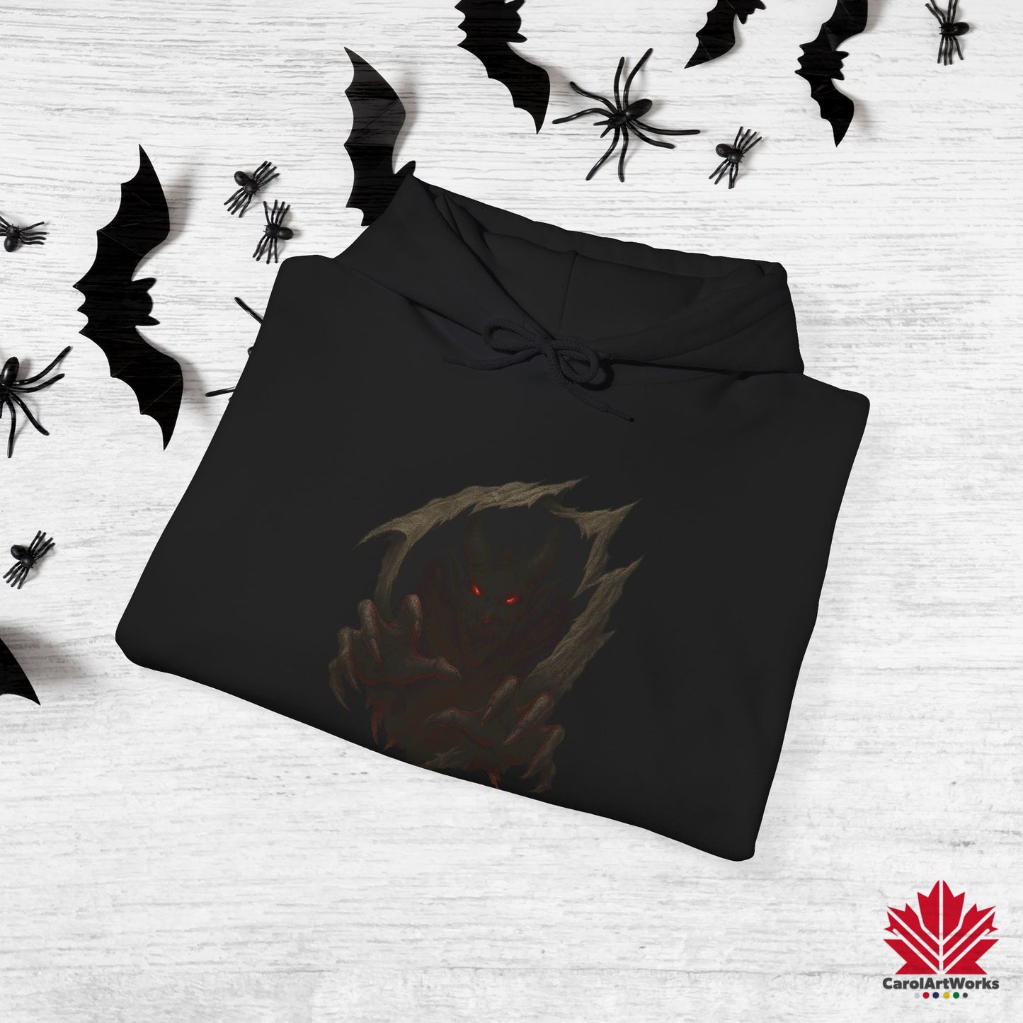 Demon Within – Hoodie | Horror Demon Inside Design