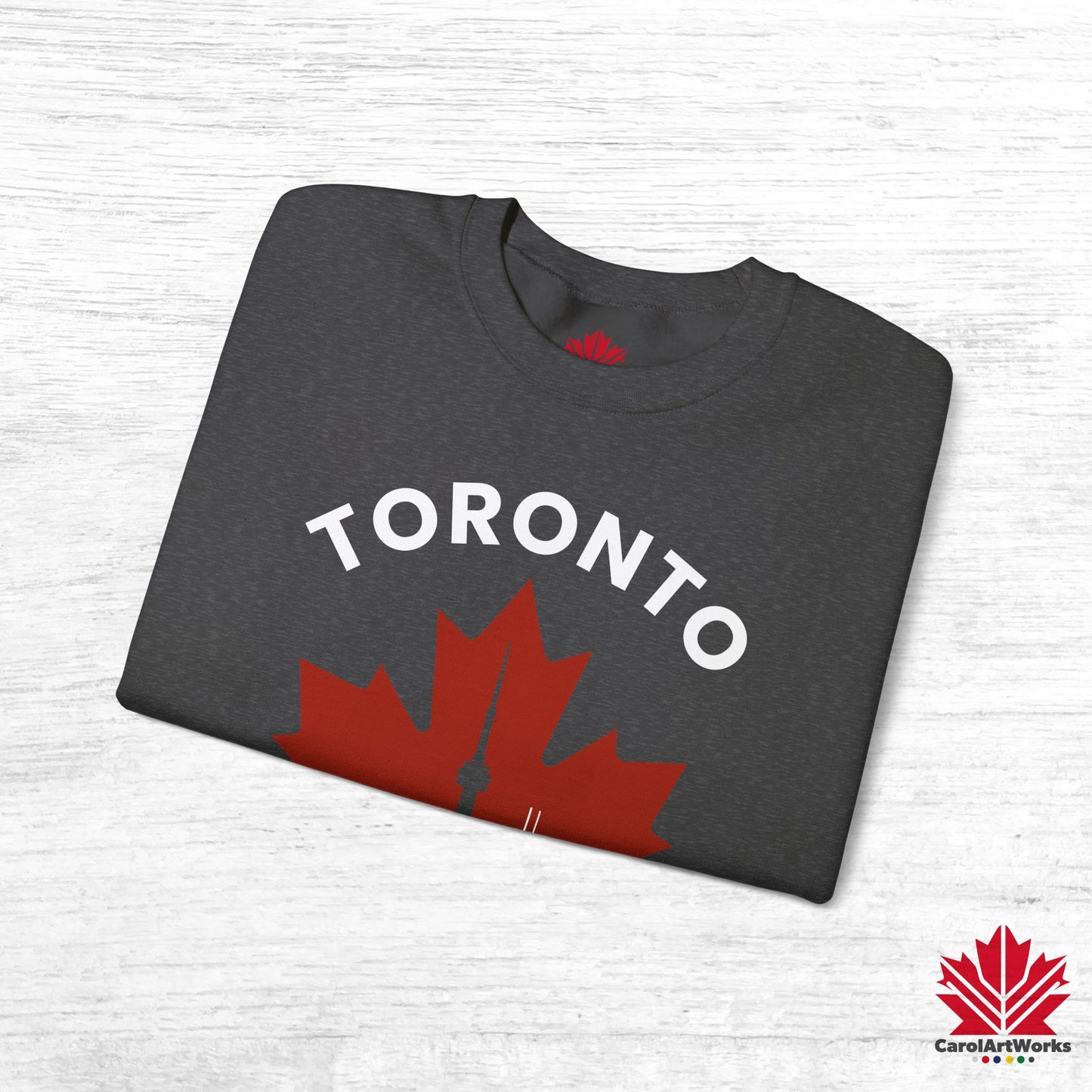 Pull ras du cou confortable Toronto Leafline pour les légendes locales