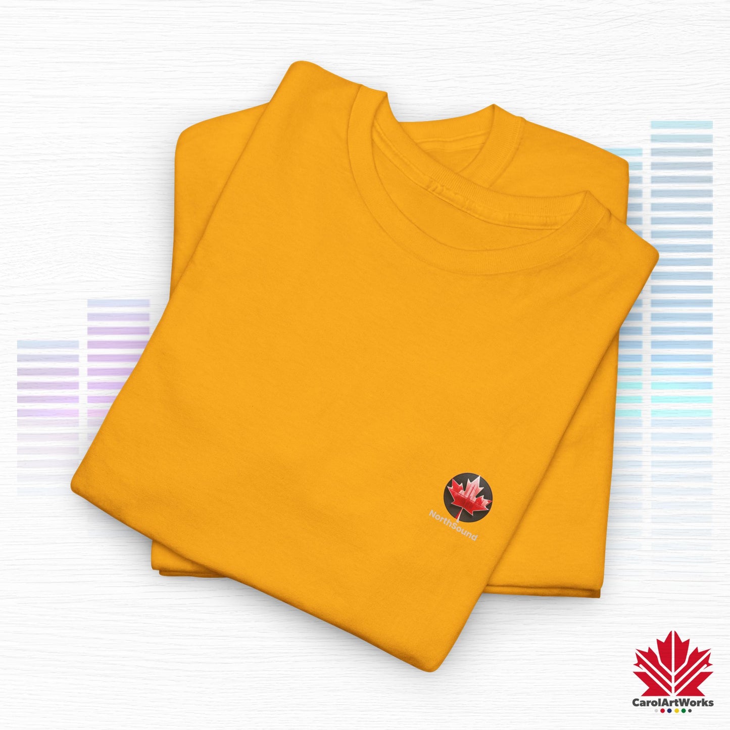 "NorthSound" Unisex Cotton Tee - Wear the Sound of Canada