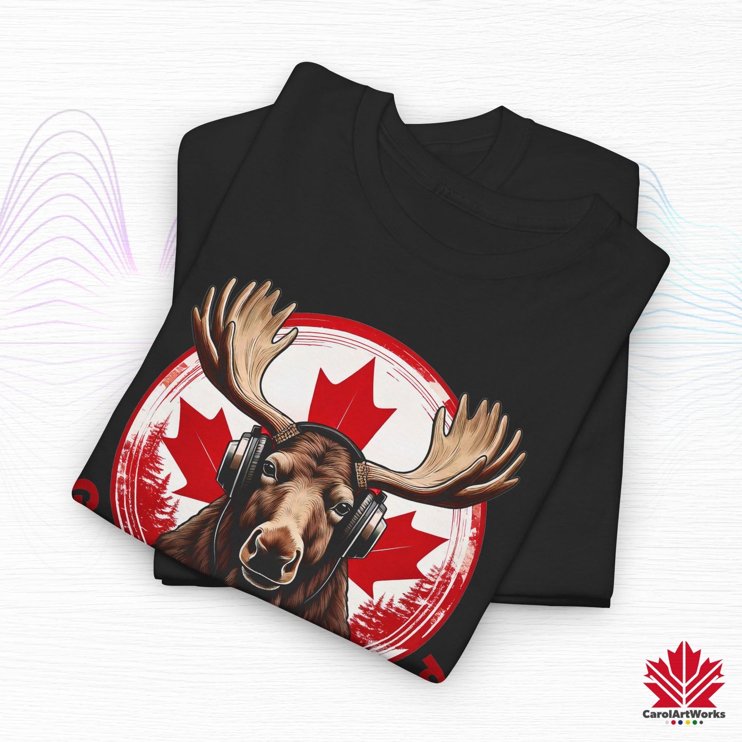 "Great North Sound" True North Sound Moose Tee