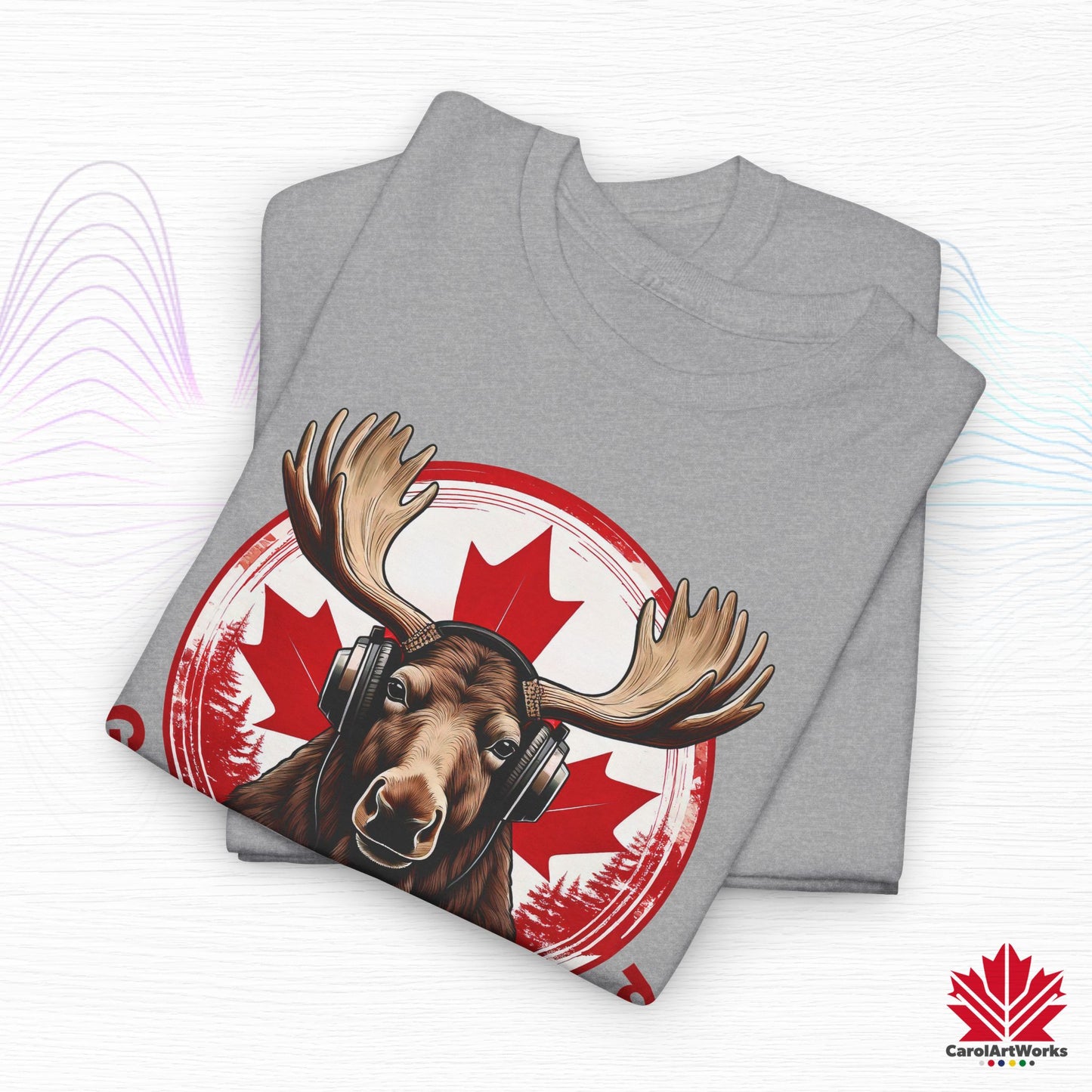 "Great North Sound" True North Sound Moose Tee
