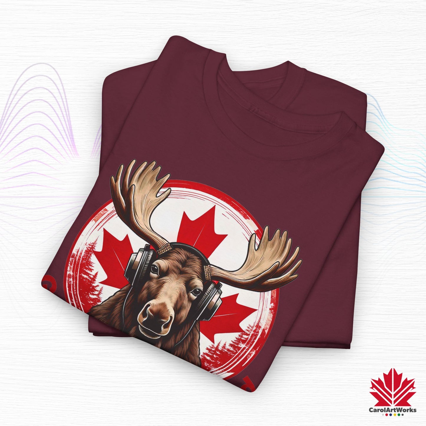 "Great North Sound" True North Sound Moose Tee