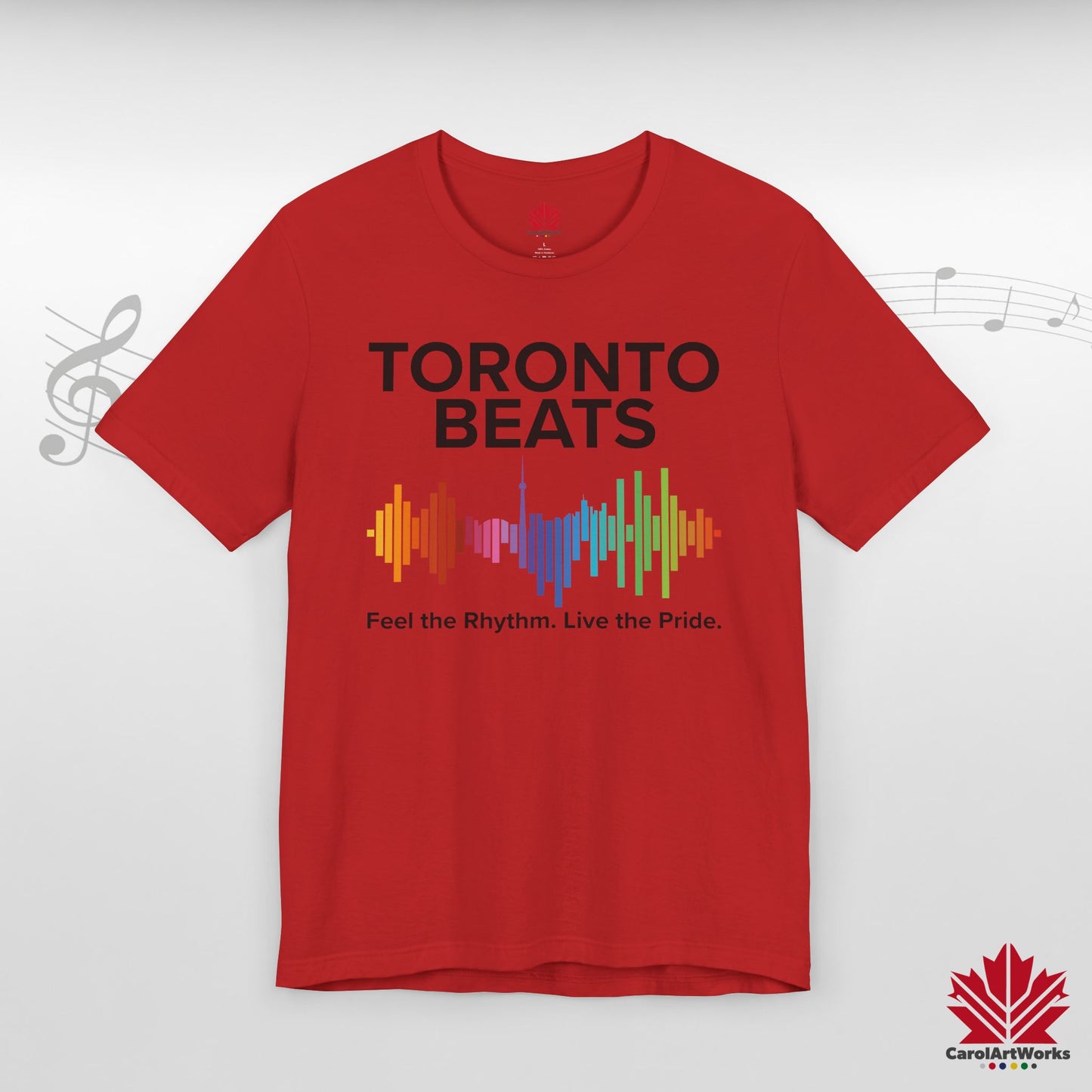 T-shirt premium Toronto Beats – Fort. Fier. Ambiance toute la journée.