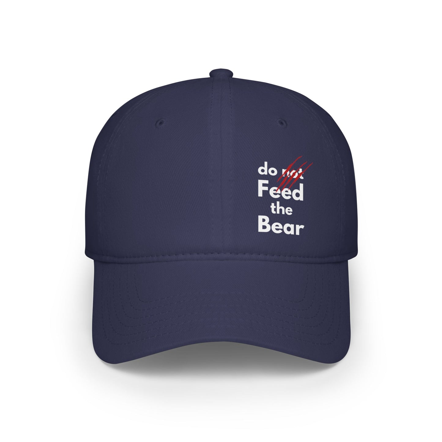 Casquette de baseball humoristique « Ne nourrissez pas l'ours » – Parfaite pour toutes les saisons