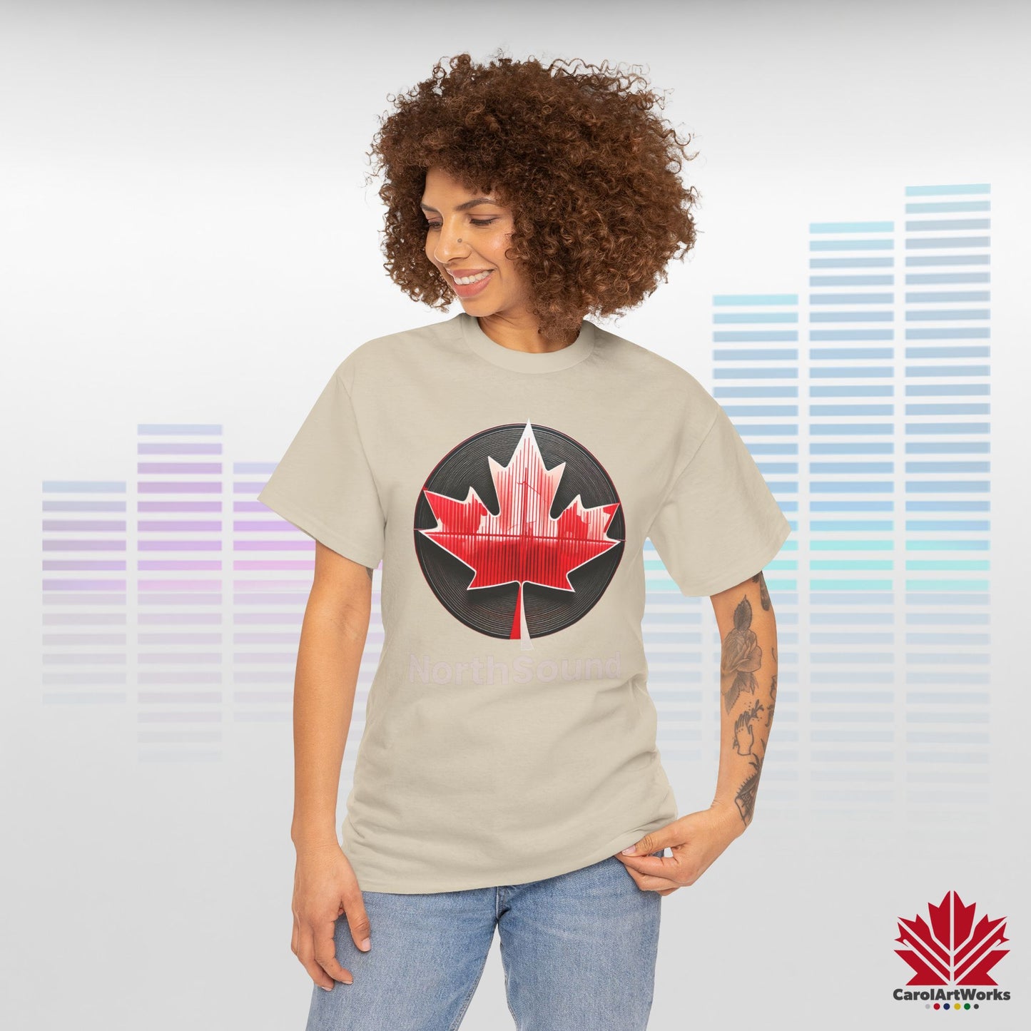 "NorthSound" Unisex Cotton Tee - Wear the Sound of Canada
