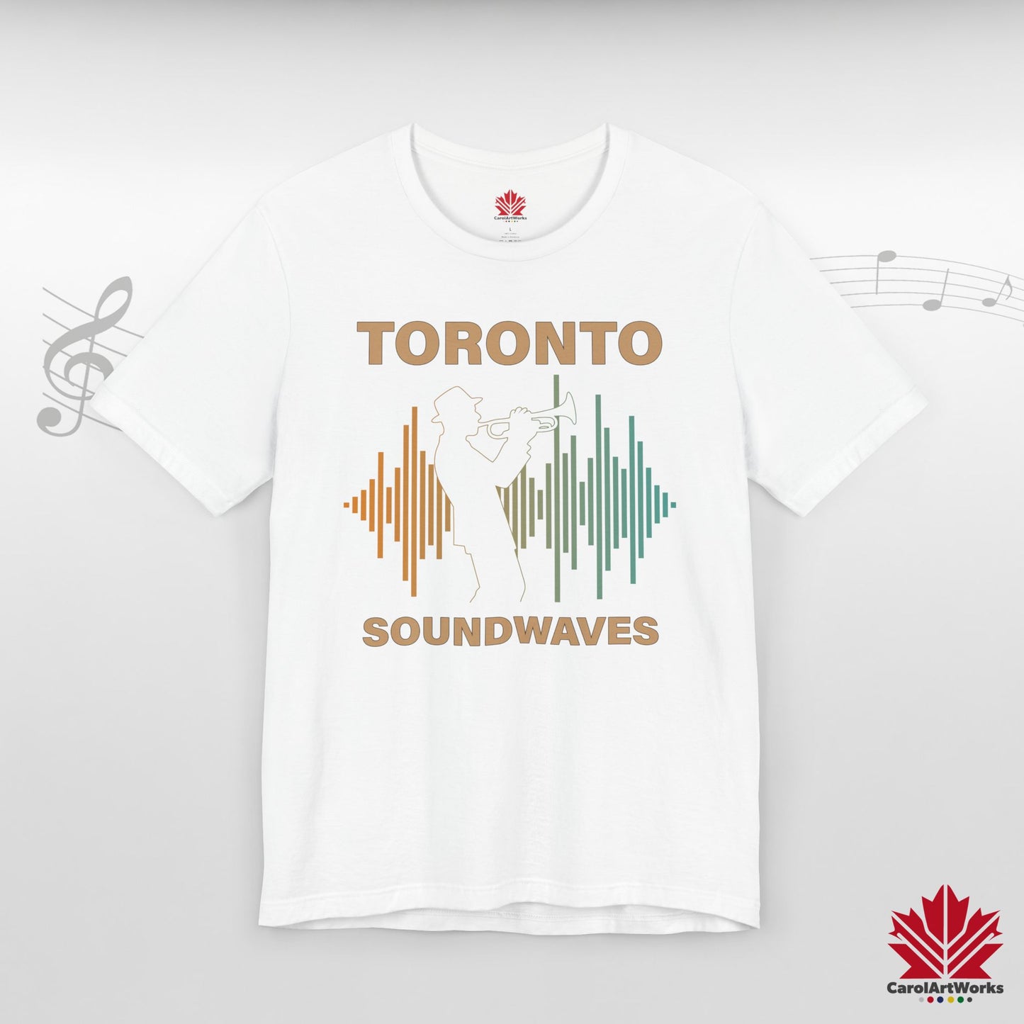 T-shirt Toronto Soundwaves Premium – Pour les mélomanes et les soirées citadines