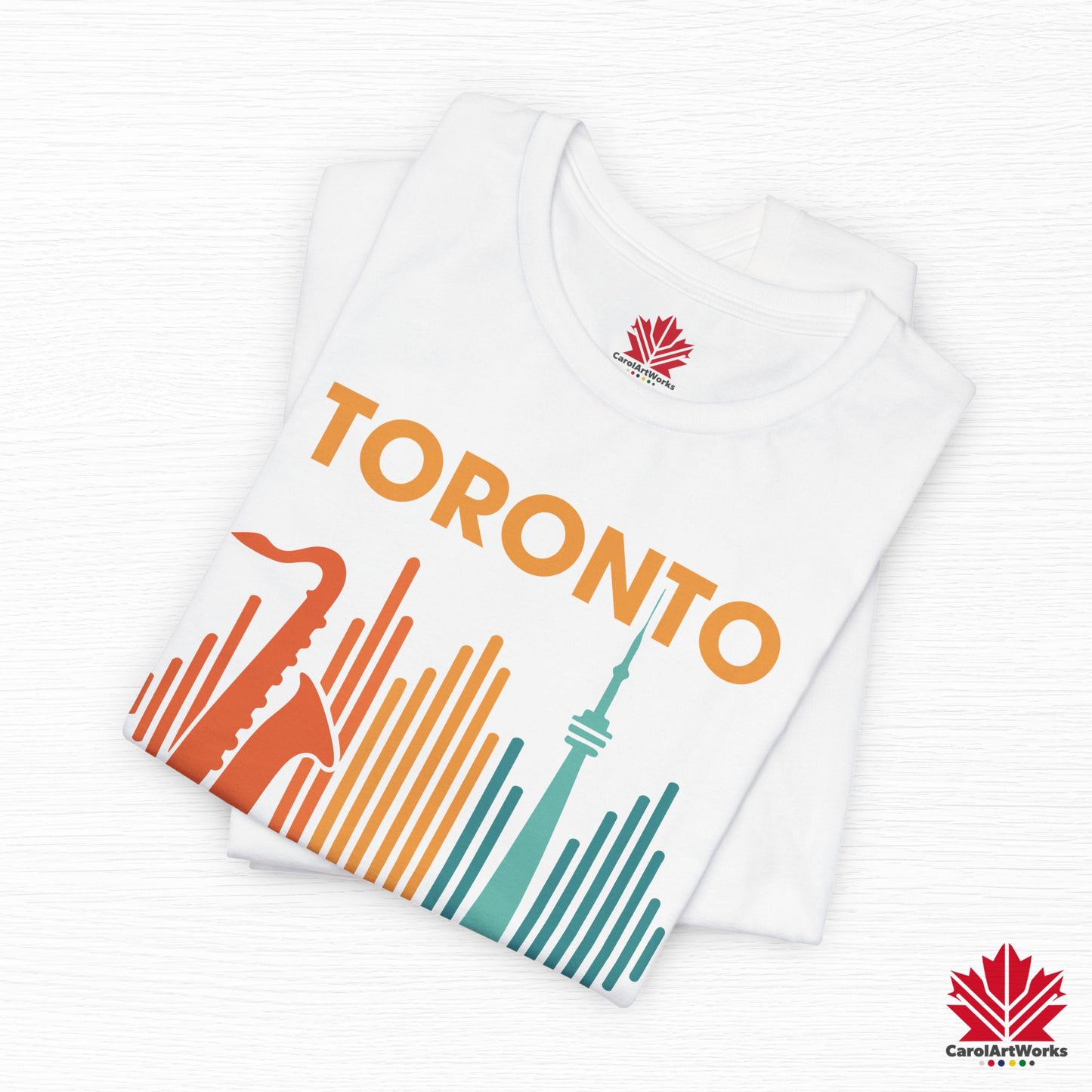 Toronto Jazzin' the 6ix – T-shirt haut de gamme pour un rythme urbain fluide