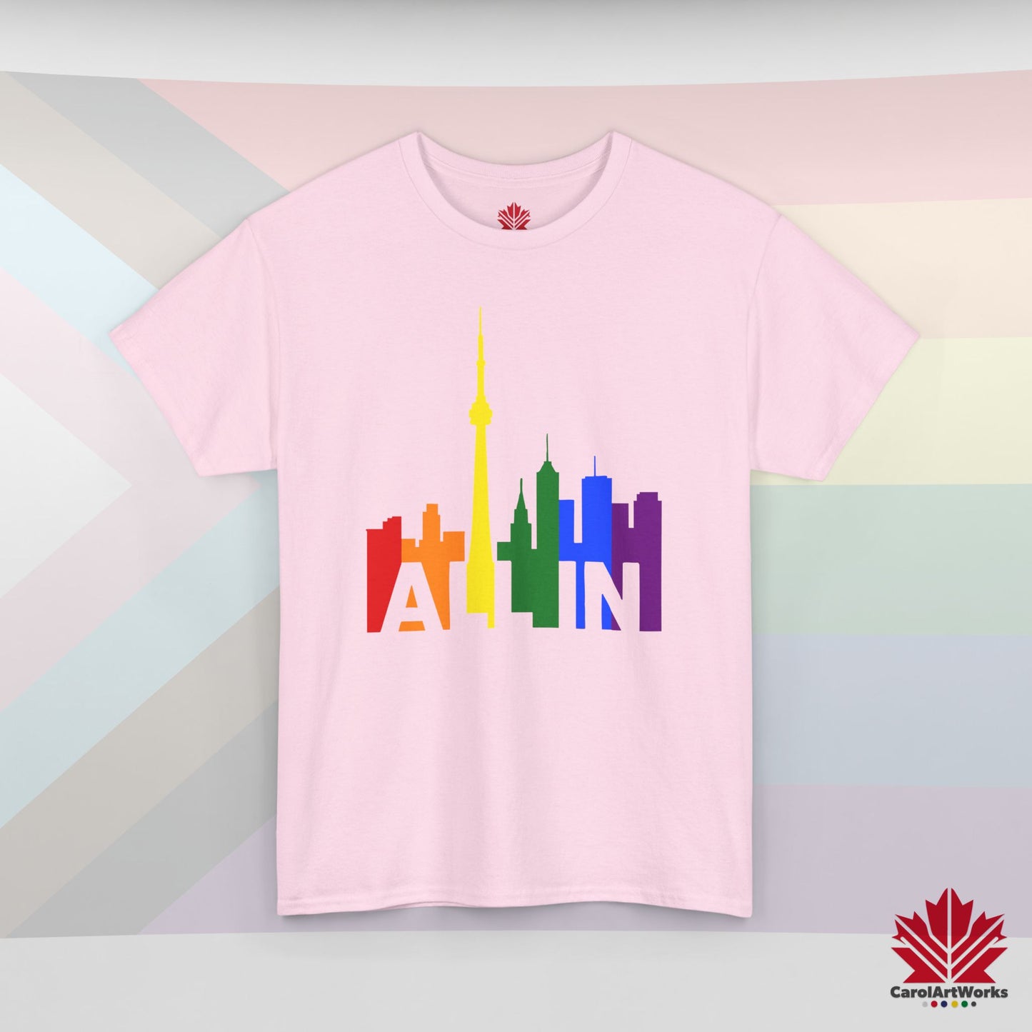 ALL IN – Pride Toronto T-Shirt – Classic Comfort – Unisex Fit – Bold Statement